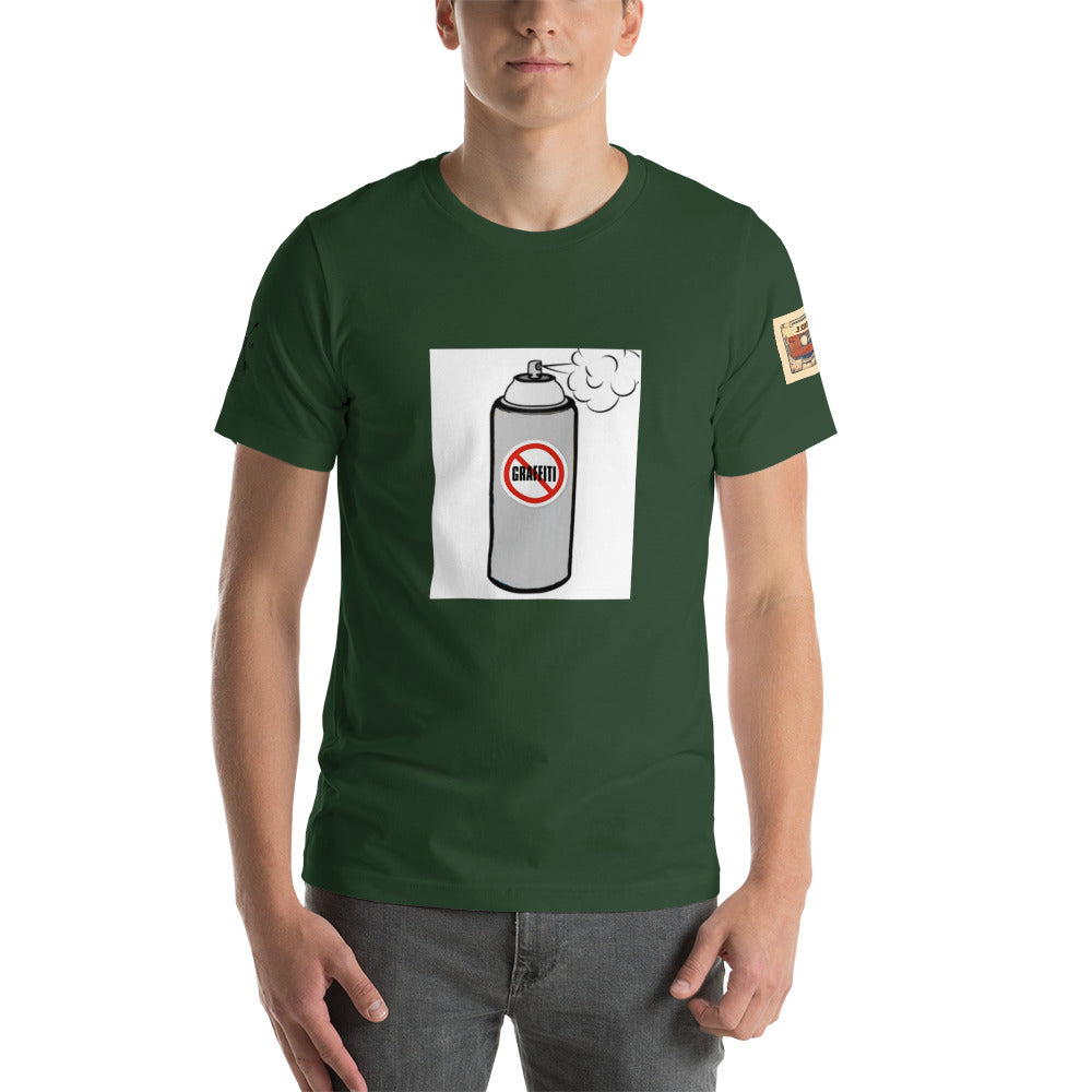 "No Graffiti" Unisex t-shirt