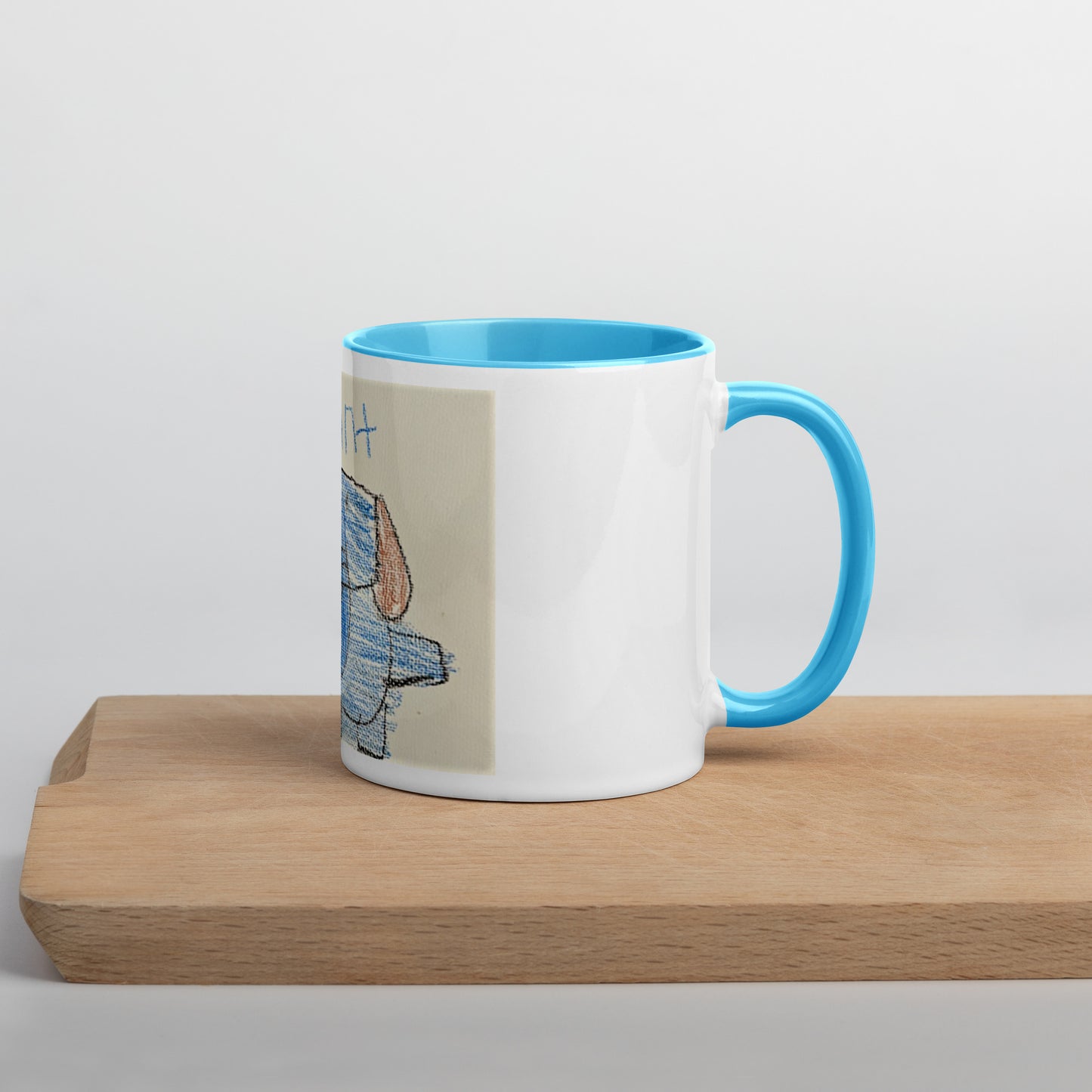 "Elephant" Mug with Color Inside