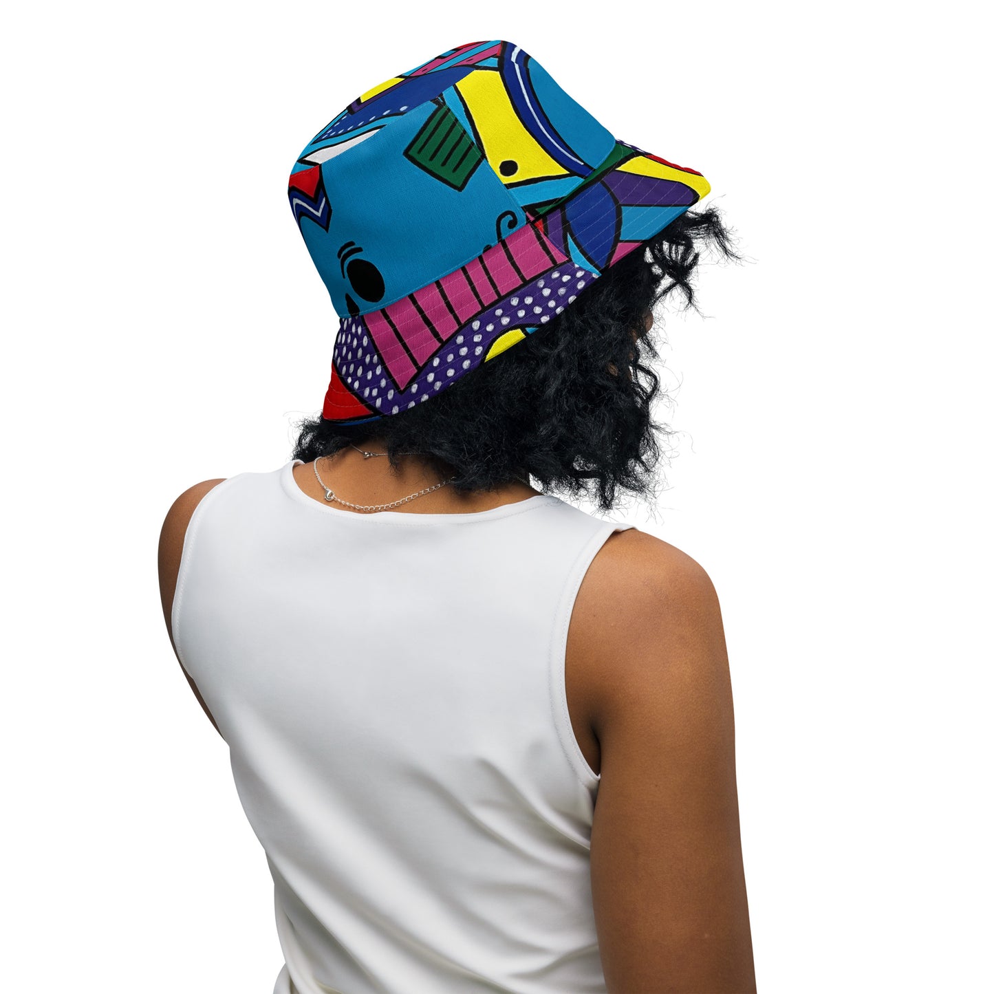 The love of music Reversible bucket hat