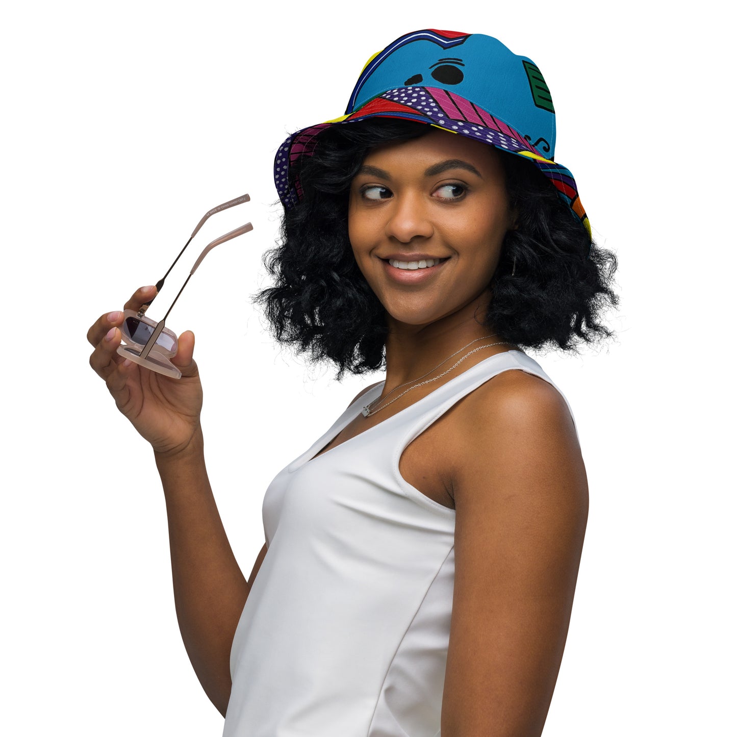 The love of music Reversible bucket hat