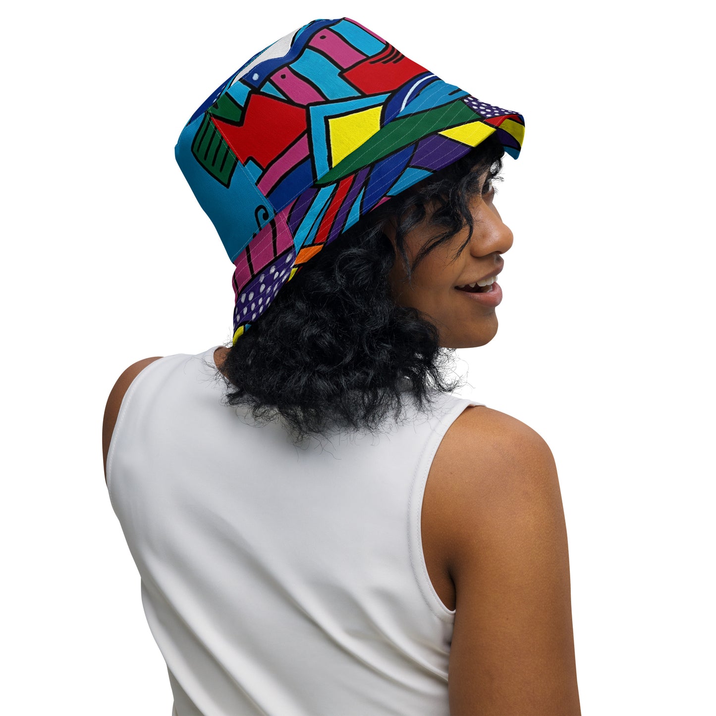 The love of music Reversible bucket hat