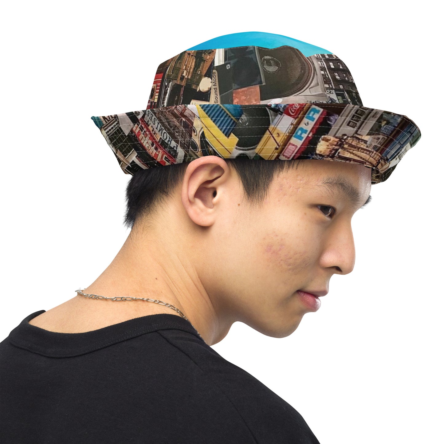 Reversible bucket hat