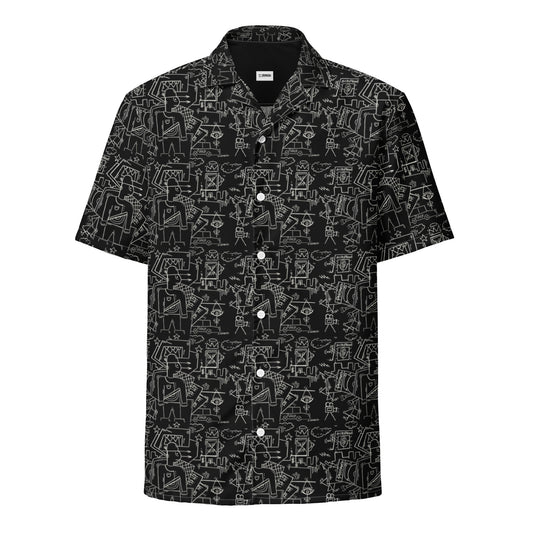 "life and fame" Unisex button shirt