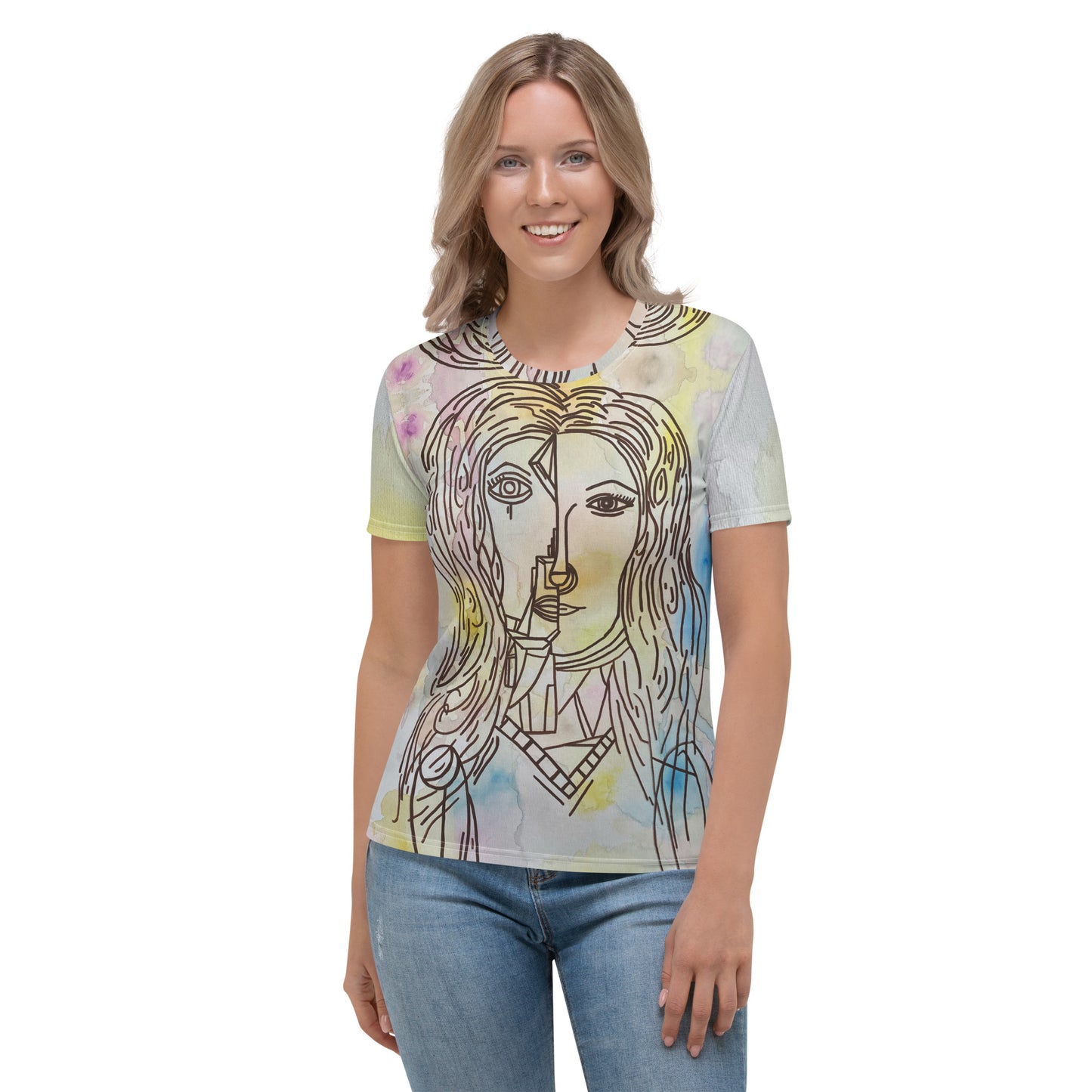 La Mujer as Hermosa Women's T-shirt