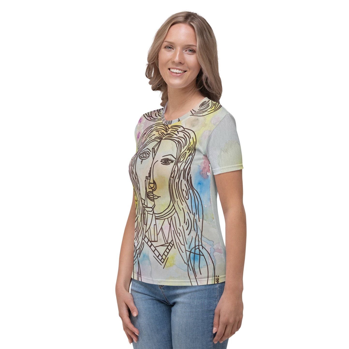 La Mujer as Hermosa Women's T-shirt