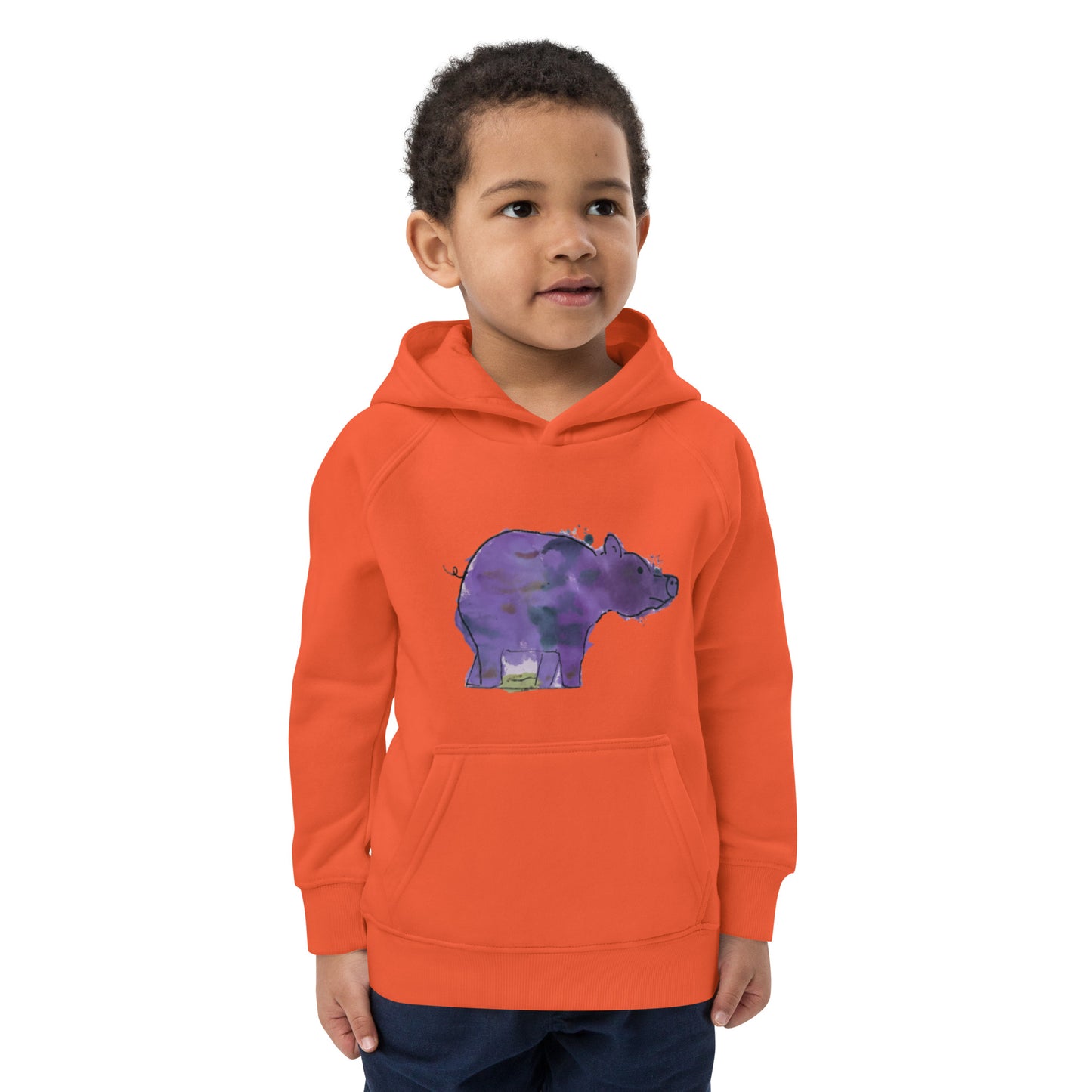 " Pig" Kids eco hoodie