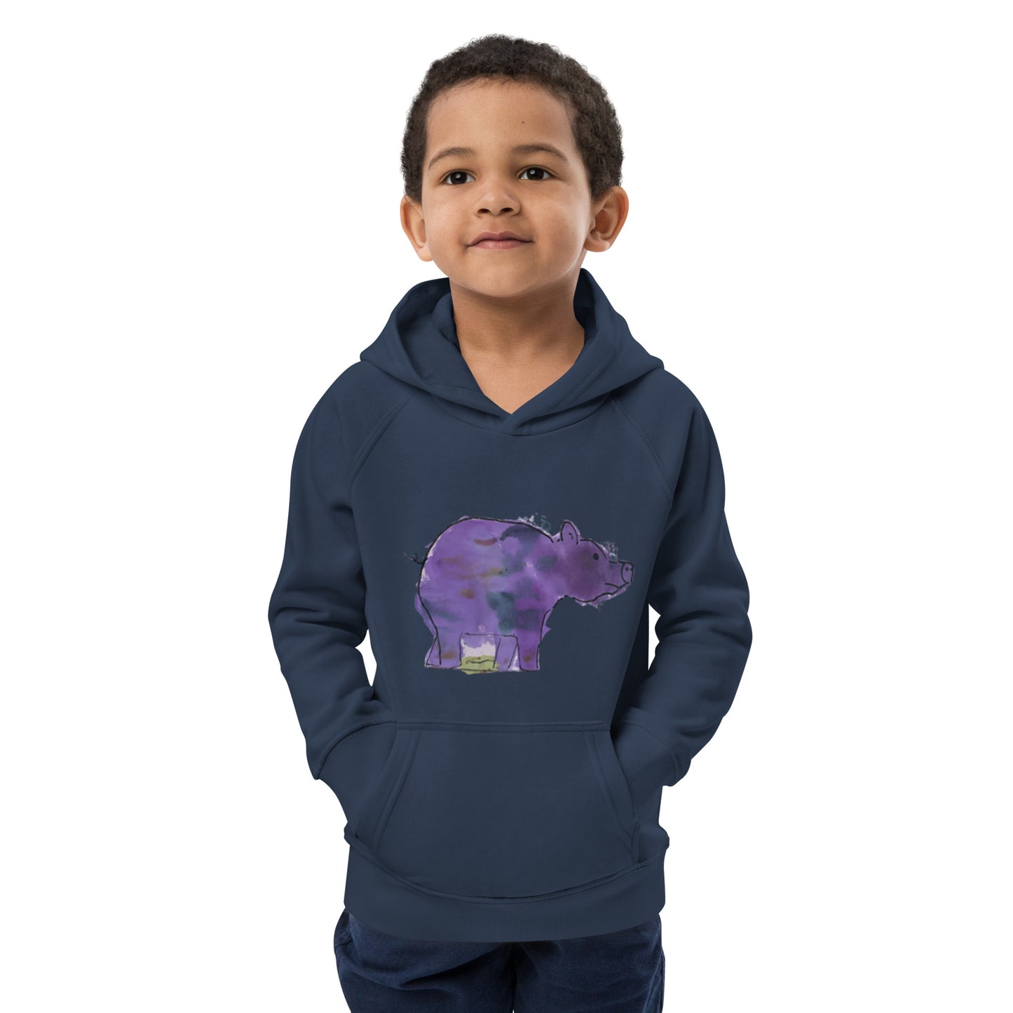 " Pig" Kids eco hoodie