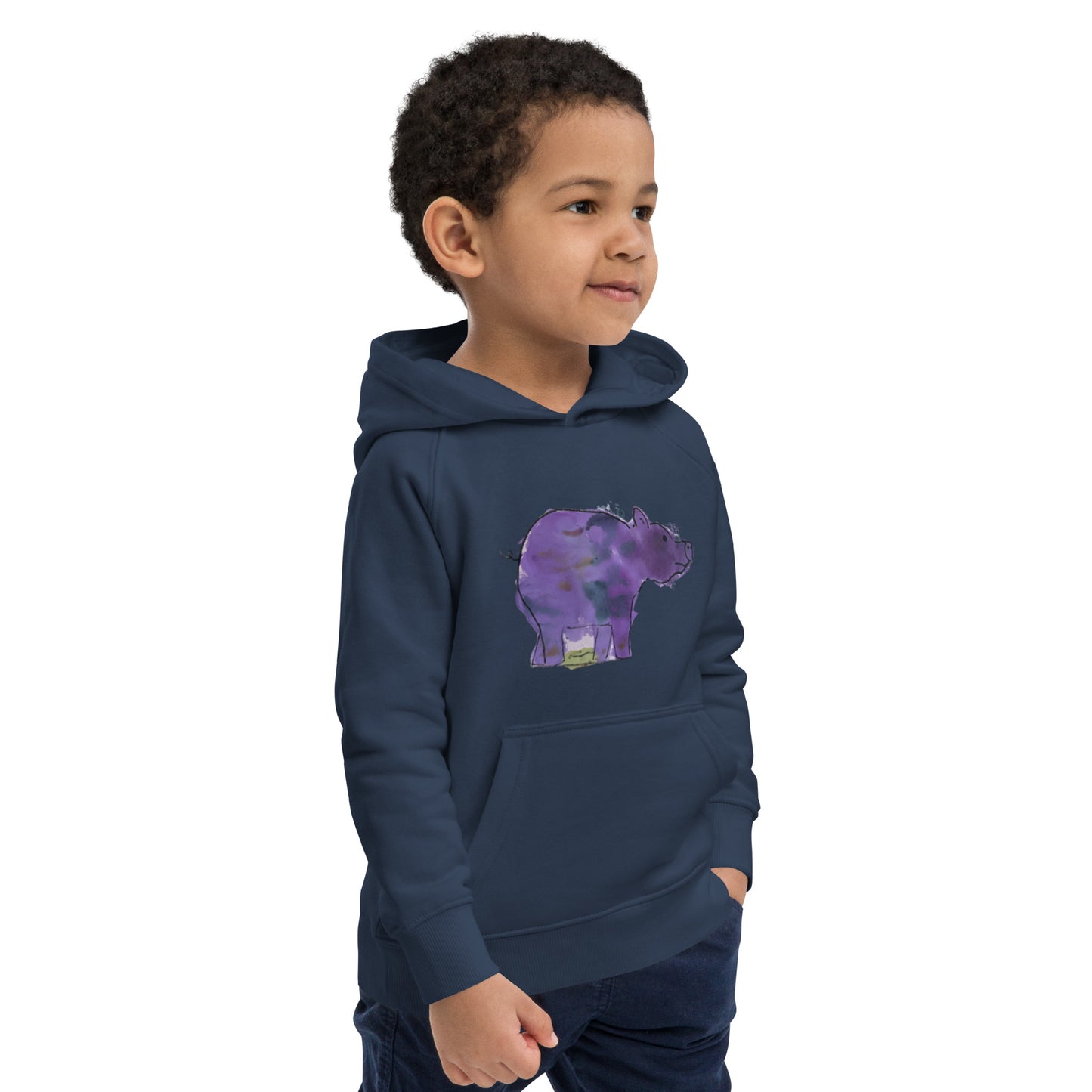 " Pig" Kids eco hoodie