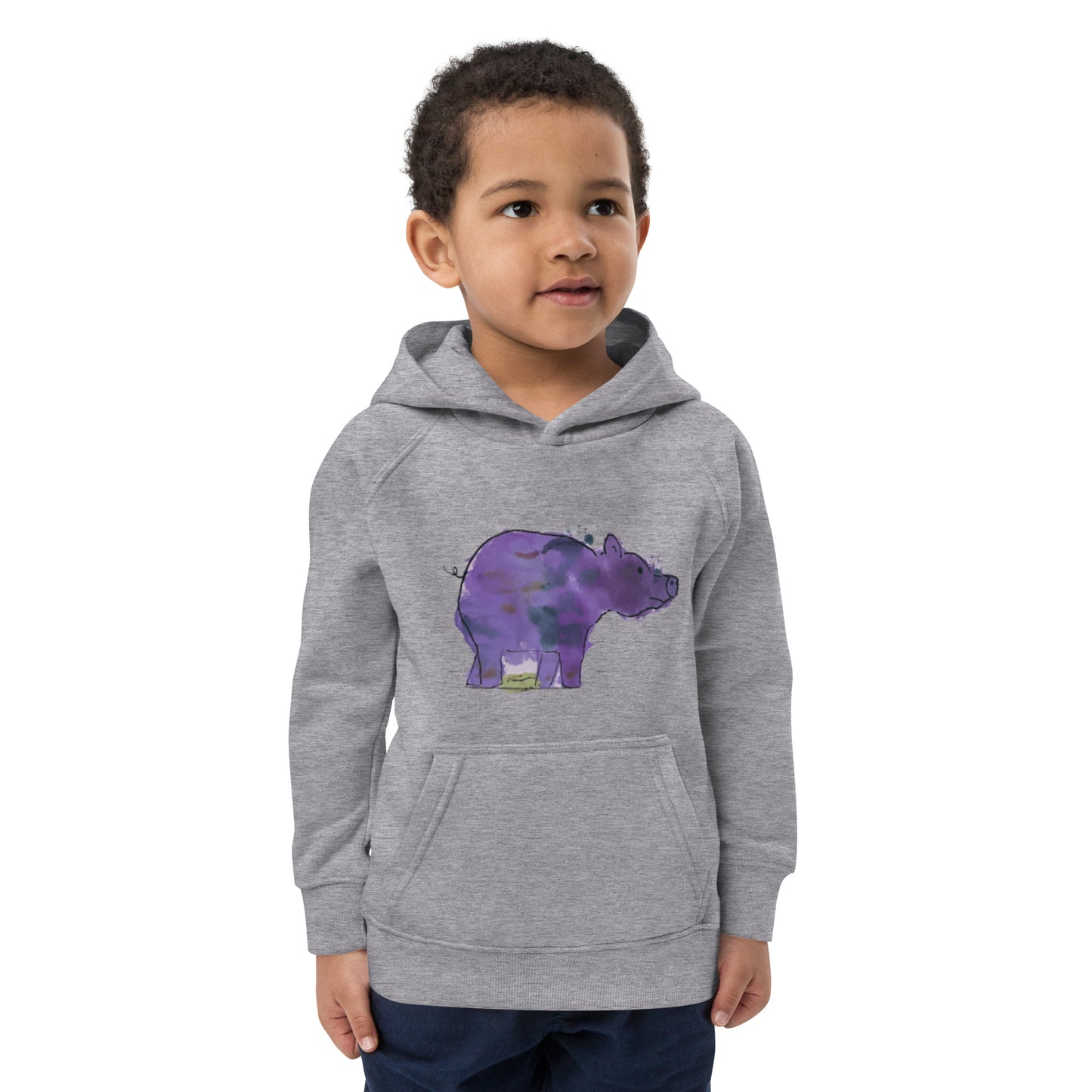 " Pig" Kids eco hoodie