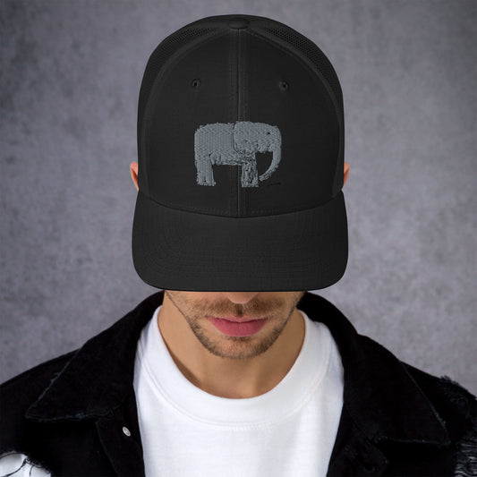 "Elephants" by Ryzen Trucker Cap