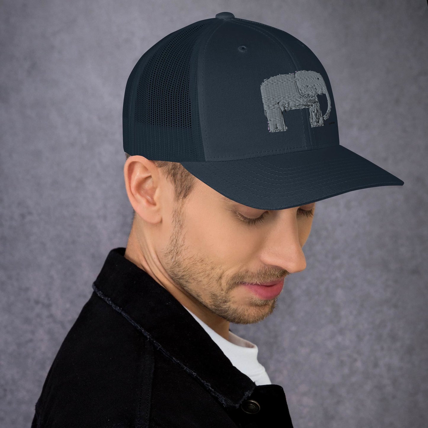 "Elephants" by Ryzen Trucker Cap