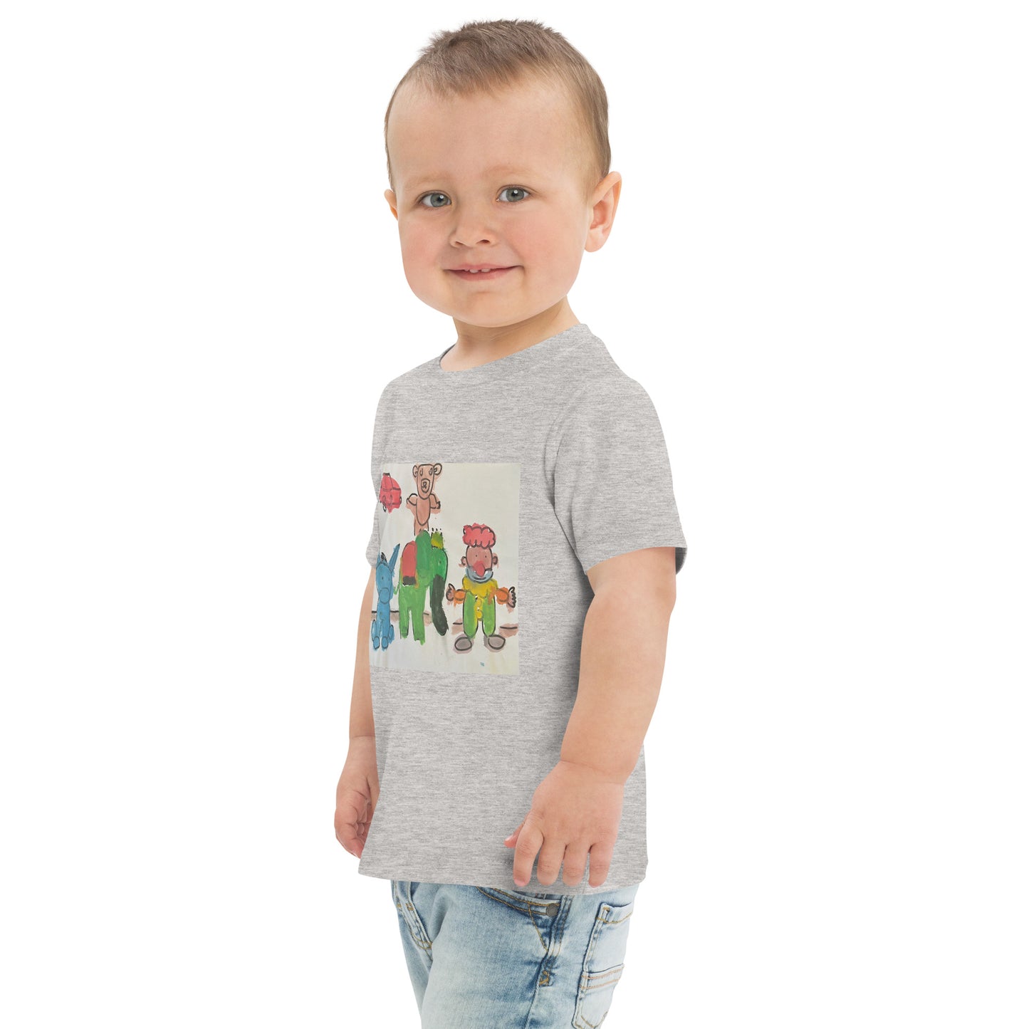 "TOYS" Toddler jersey t-shirt