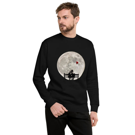 "moon" Unisex Premium Sweatshirt