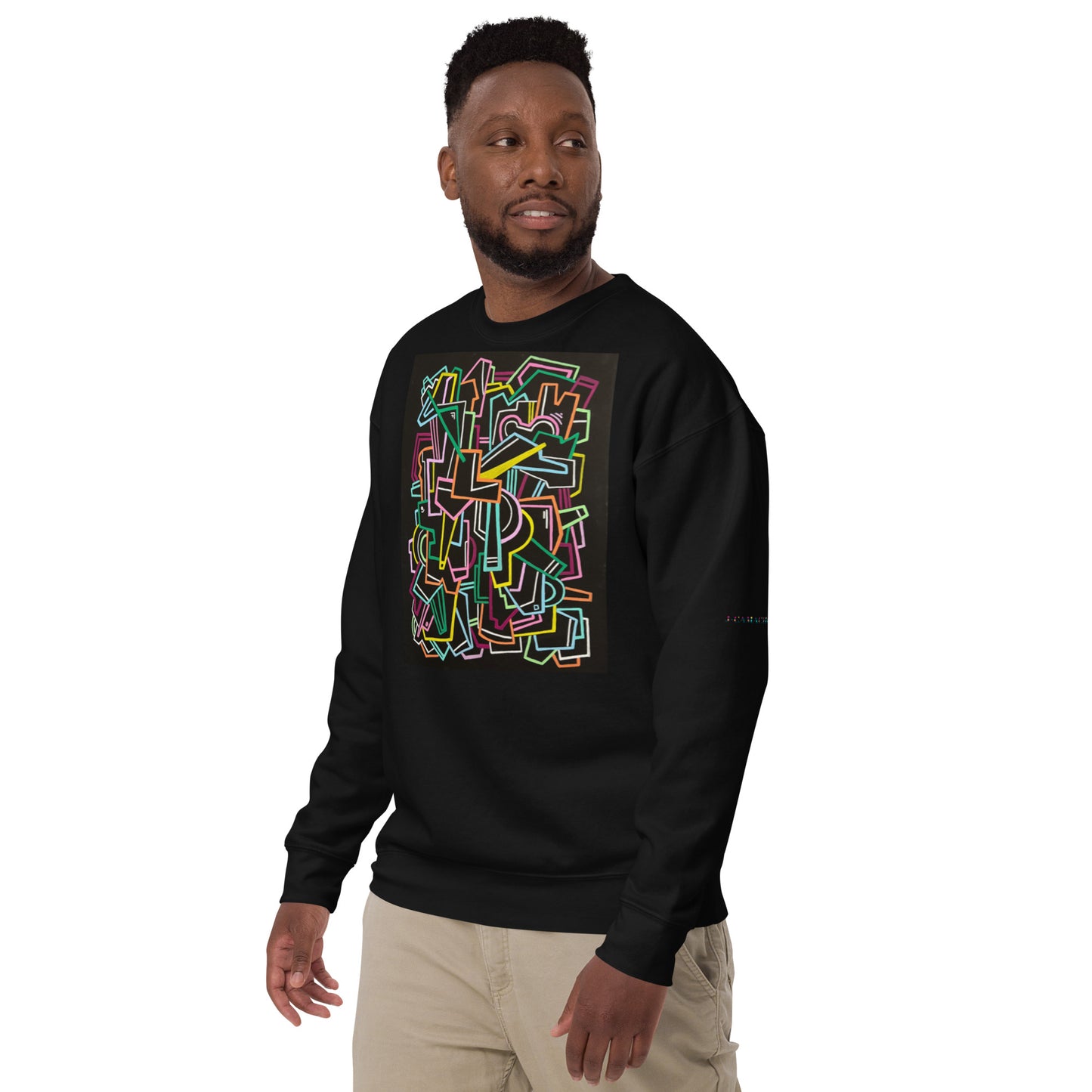 "Melodies of my silhouette" Unisex Premium Sweatshirt