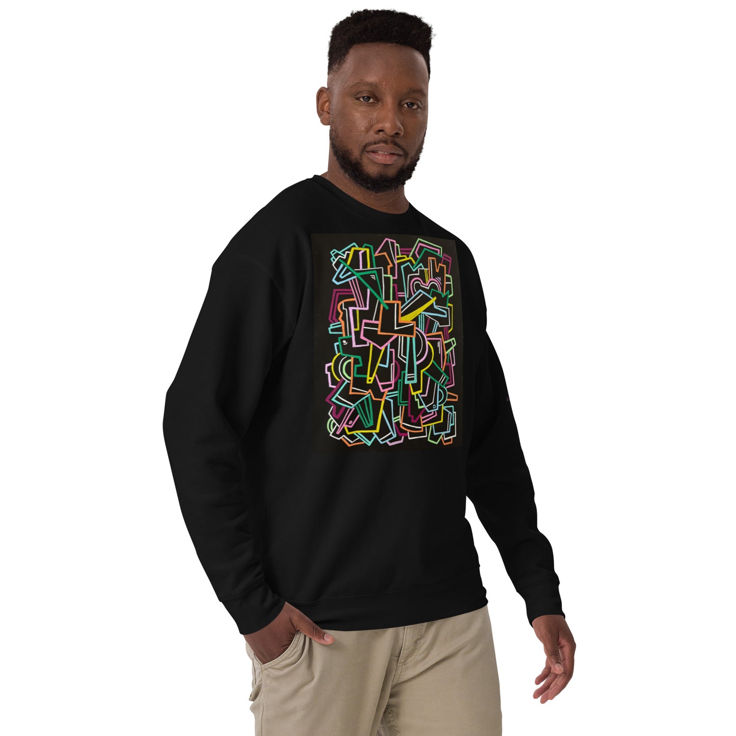 "Melodies of my silhouette" Unisex Premium Sweatshirt