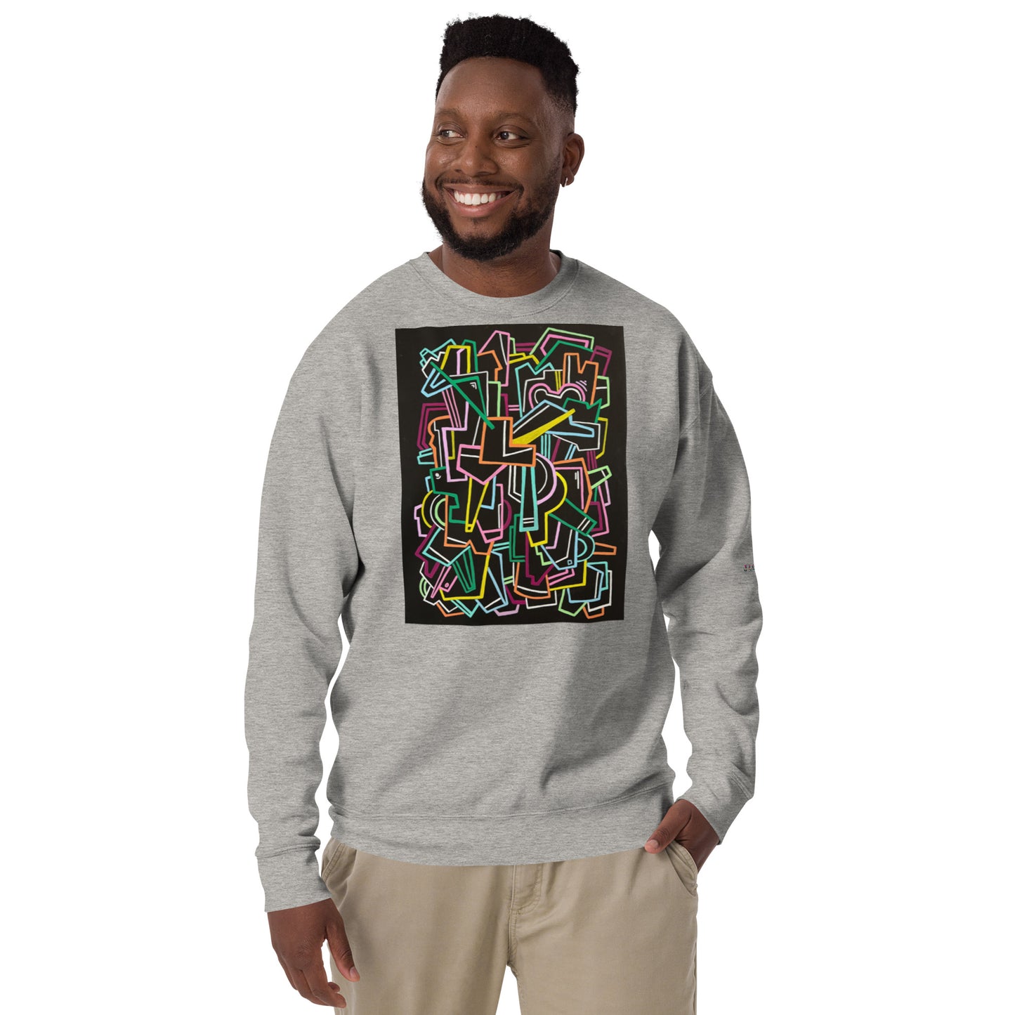 "Melodies of my silhouette" Unisex Premium Sweatshirt