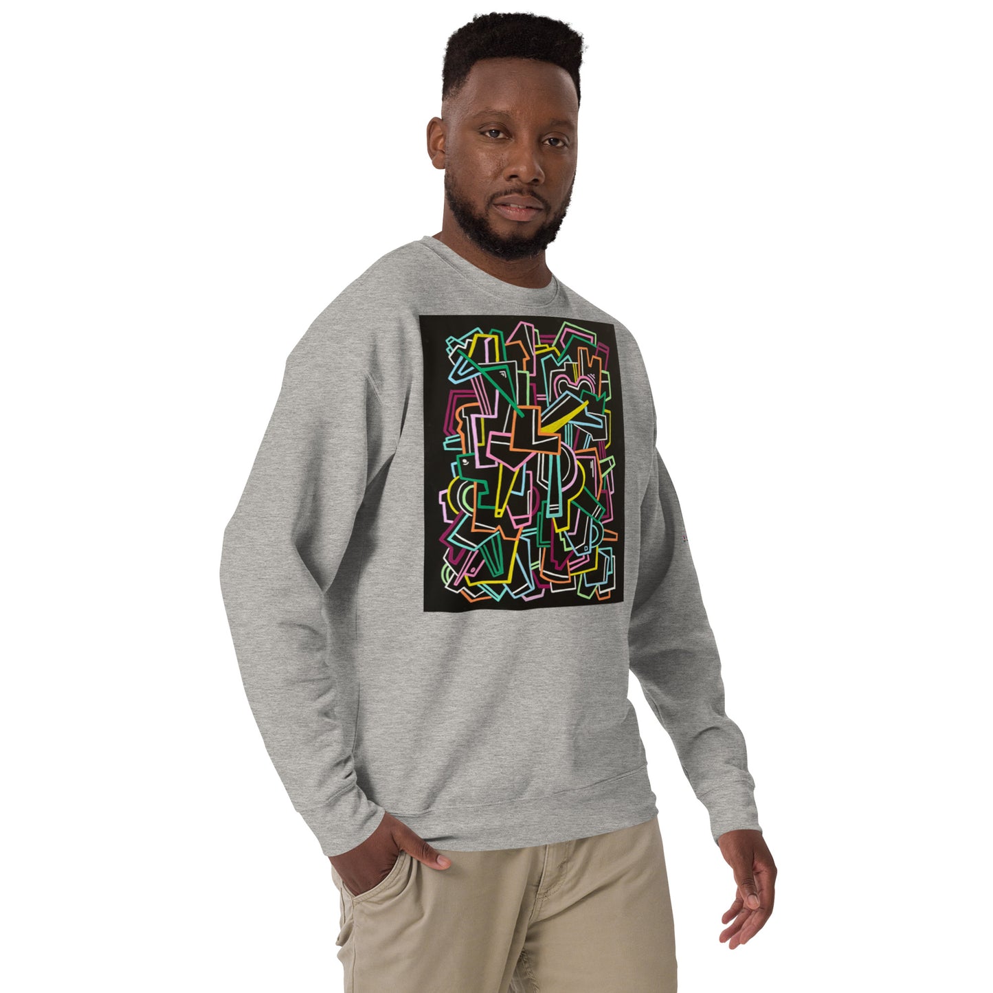 "Melodies of my silhouette" Unisex Premium Sweatshirt