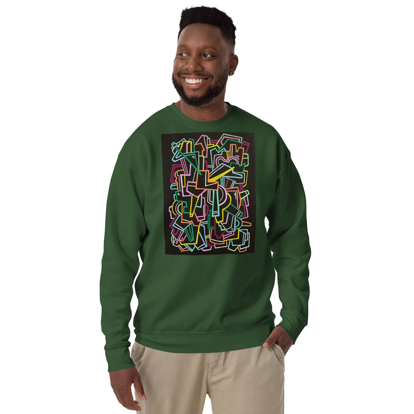 "Melodies of my silhouette" Unisex Premium Sweatshirt