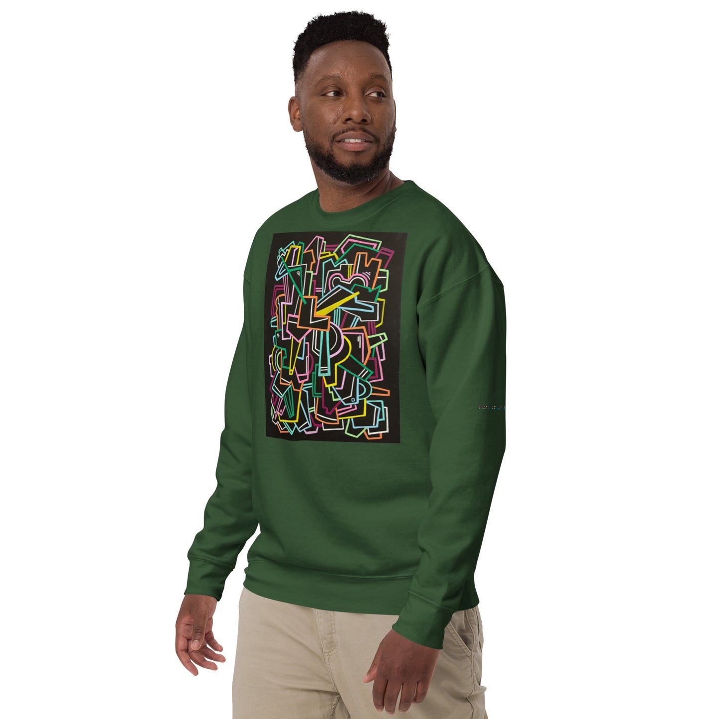 "Melodies of my silhouette" Unisex Premium Sweatshirt