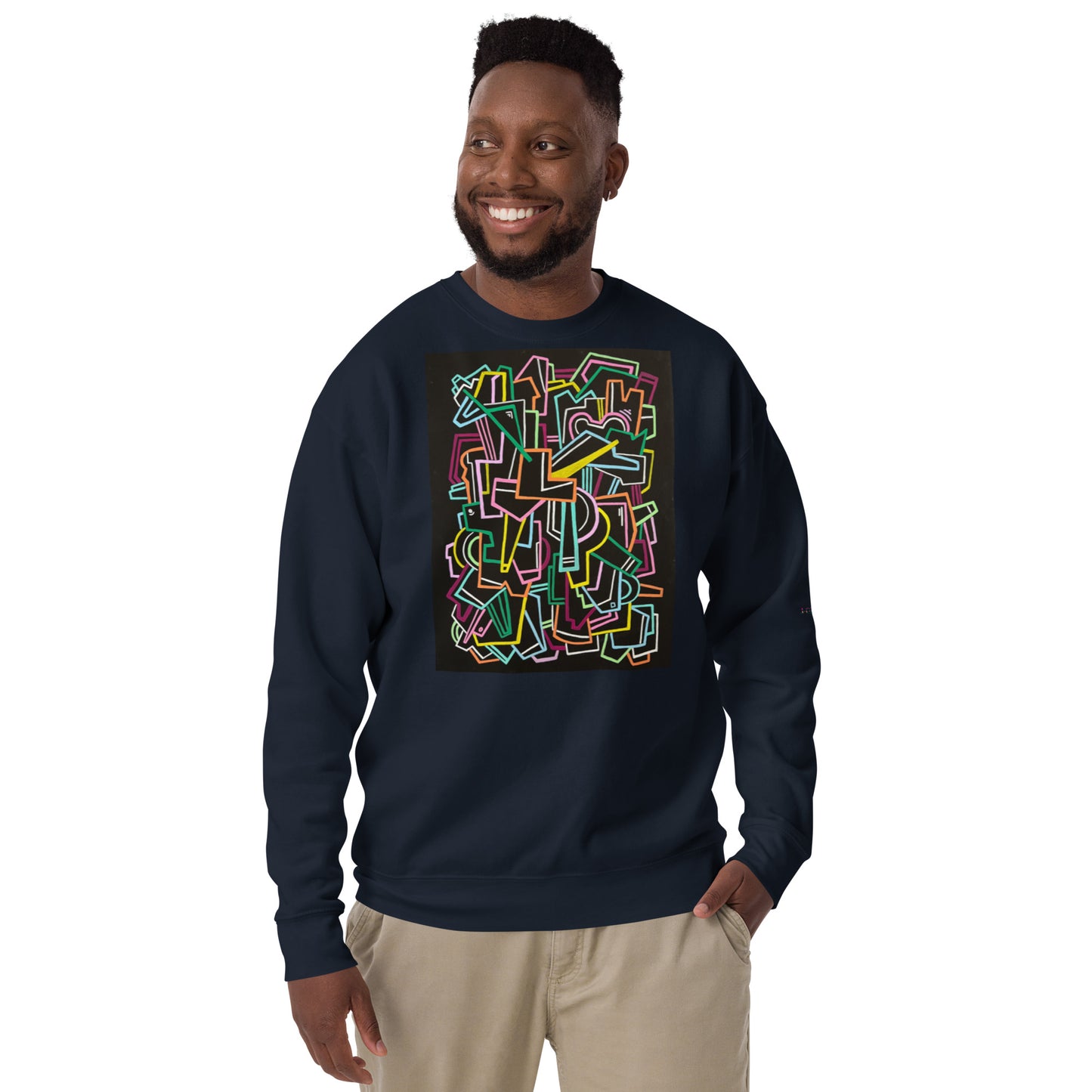 "Melodies of my silhouette" Unisex Premium Sweatshirt