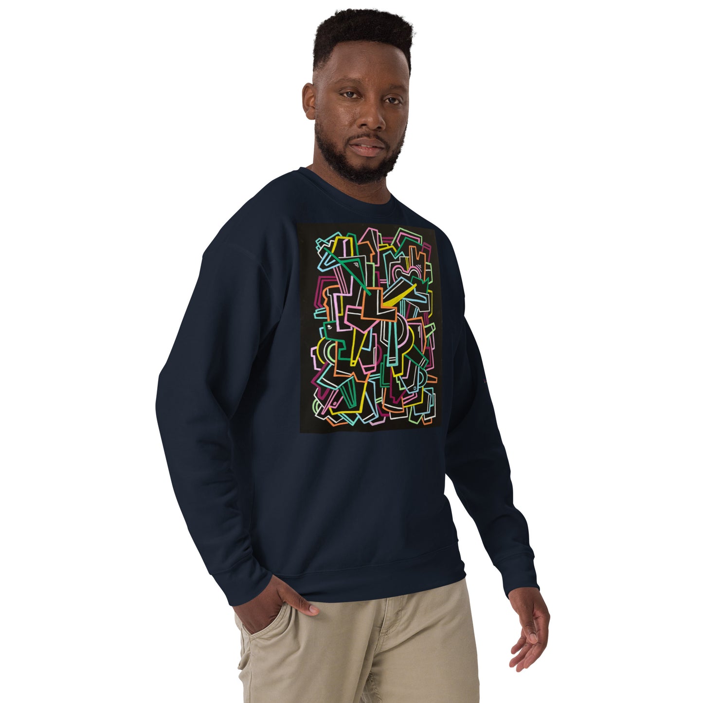 "Melodies of my silhouette" Unisex Premium Sweatshirt