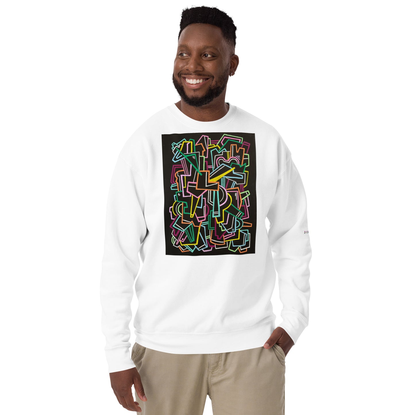 "Melodies of my silhouette" Unisex Premium Sweatshirt