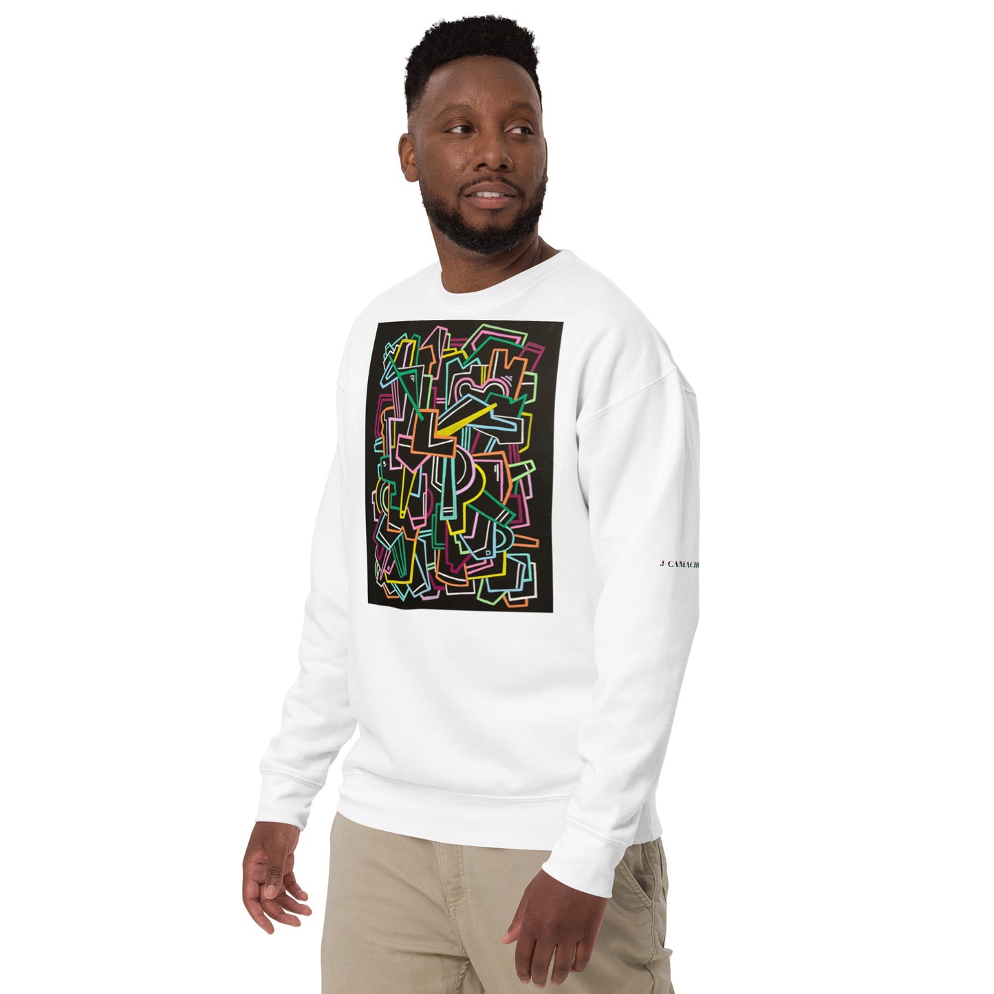 "Melodies of my silhouette" Unisex Premium Sweatshirt