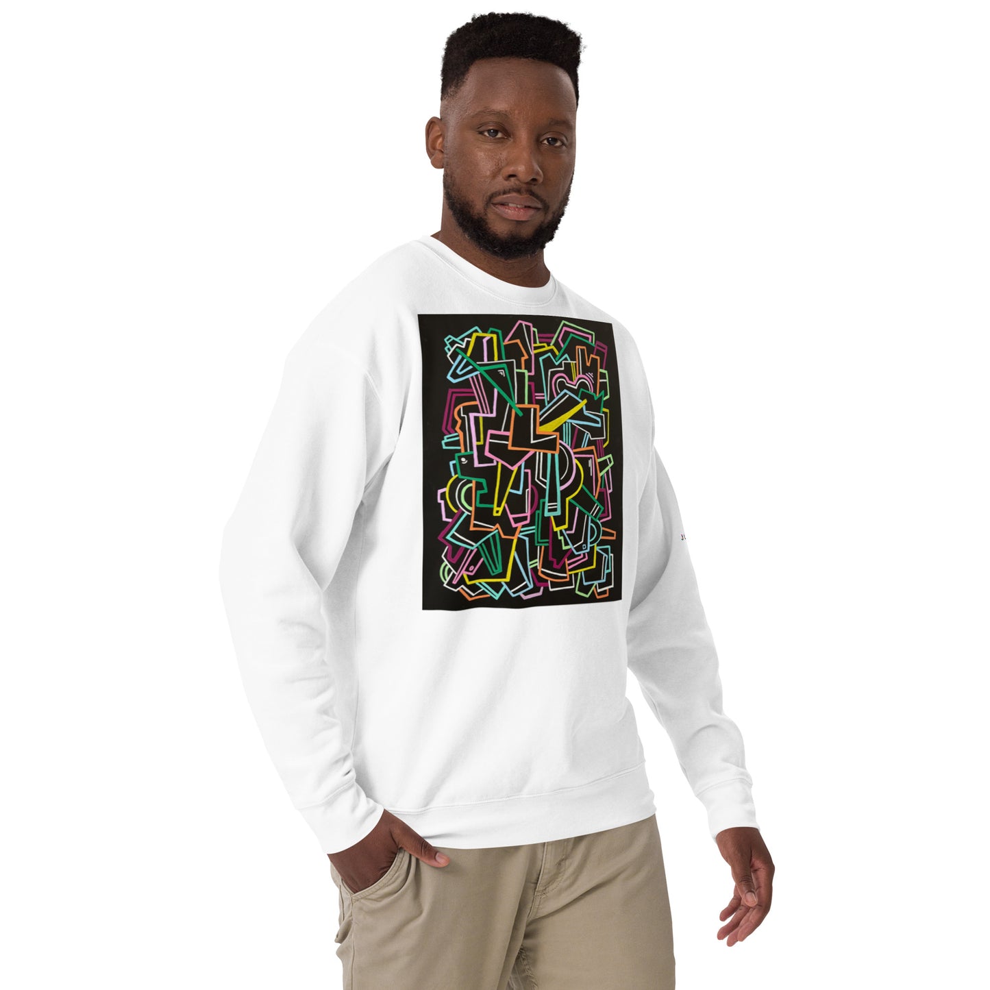 "Melodies of my silhouette" Unisex Premium Sweatshirt