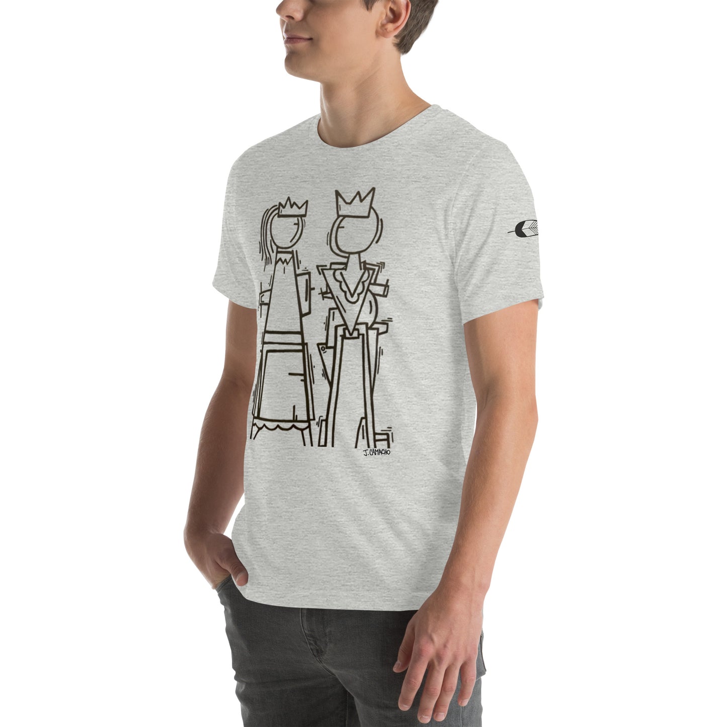 "King and Queen" Unisex t-shirt