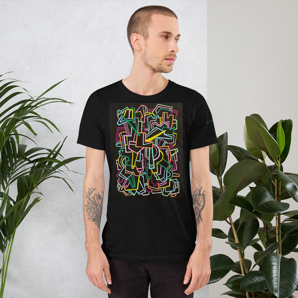 "Melodies of my silhouette" Unisex t-shirt