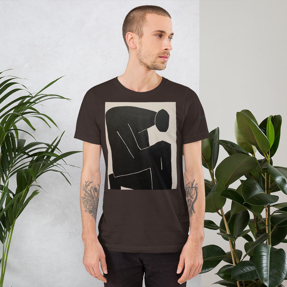 "The Thinker" Unisex t-shirt