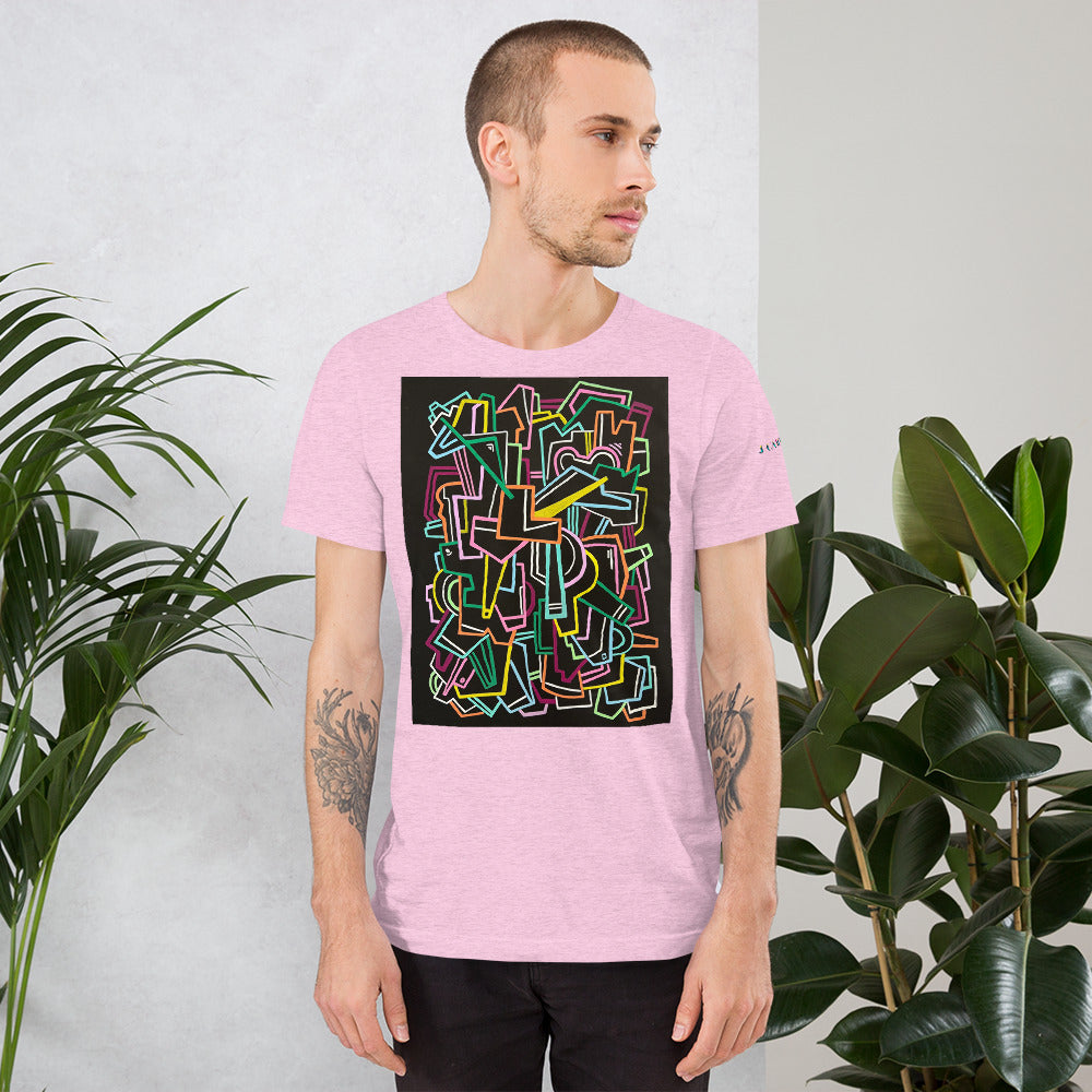 "Melodies of my silhouette" Unisex t-shirt