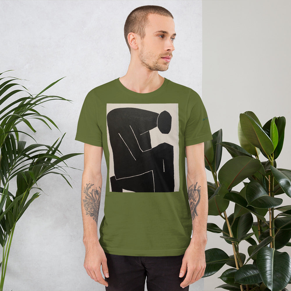 "The Thinker" Unisex t-shirt