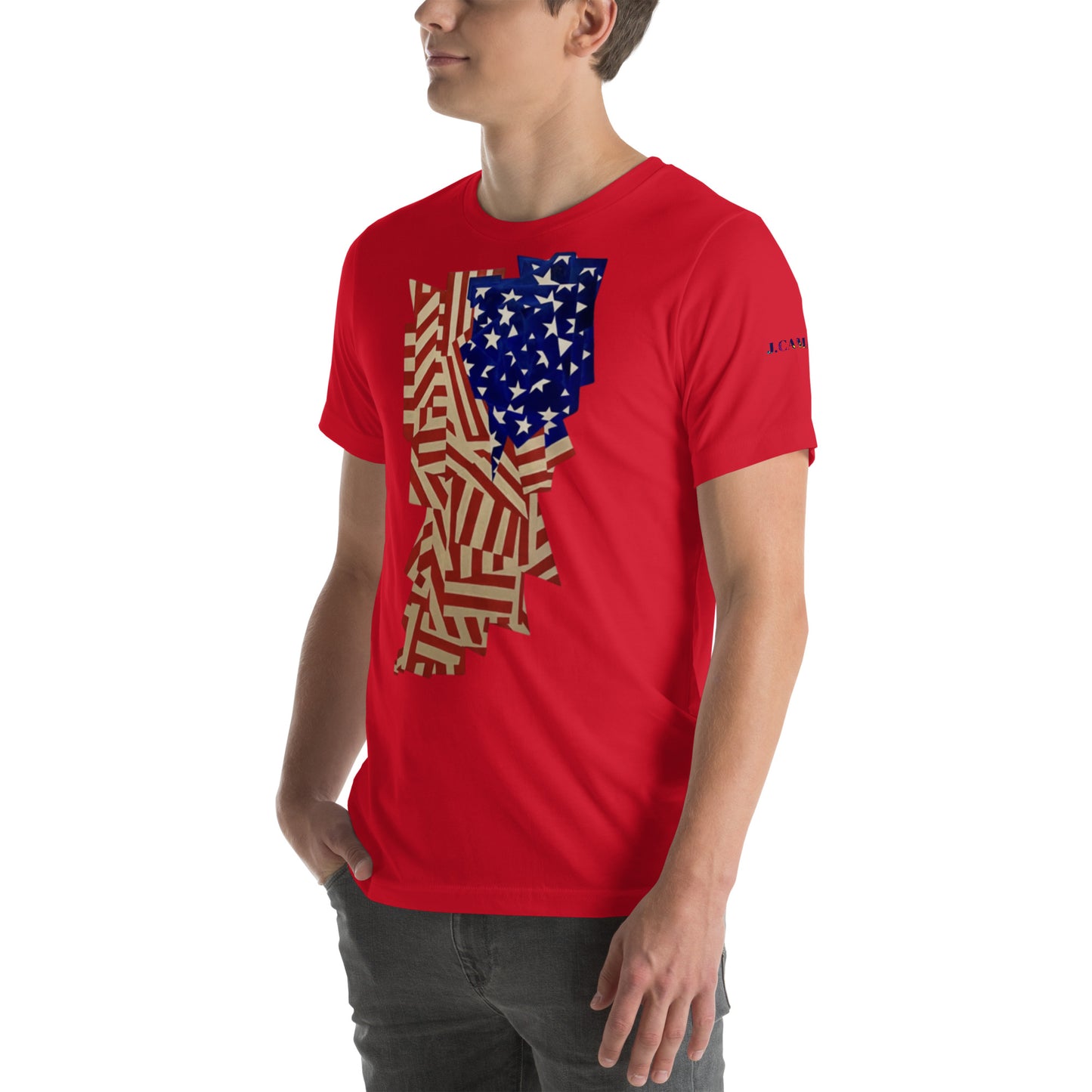 " Liberty and justice for all?" Unisex t-shirt