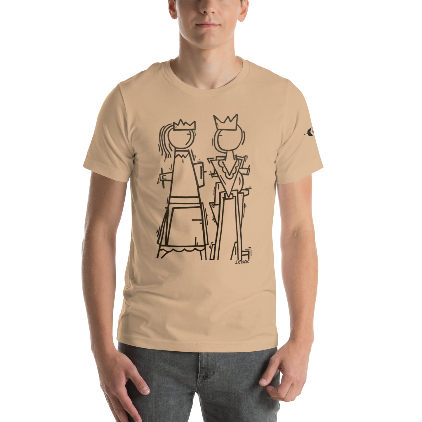 "King and Queen" Unisex t-shirt