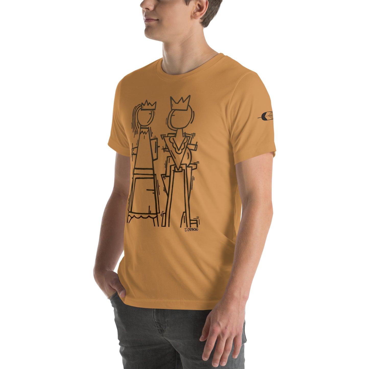 "King and Queen" Unisex t-shirt