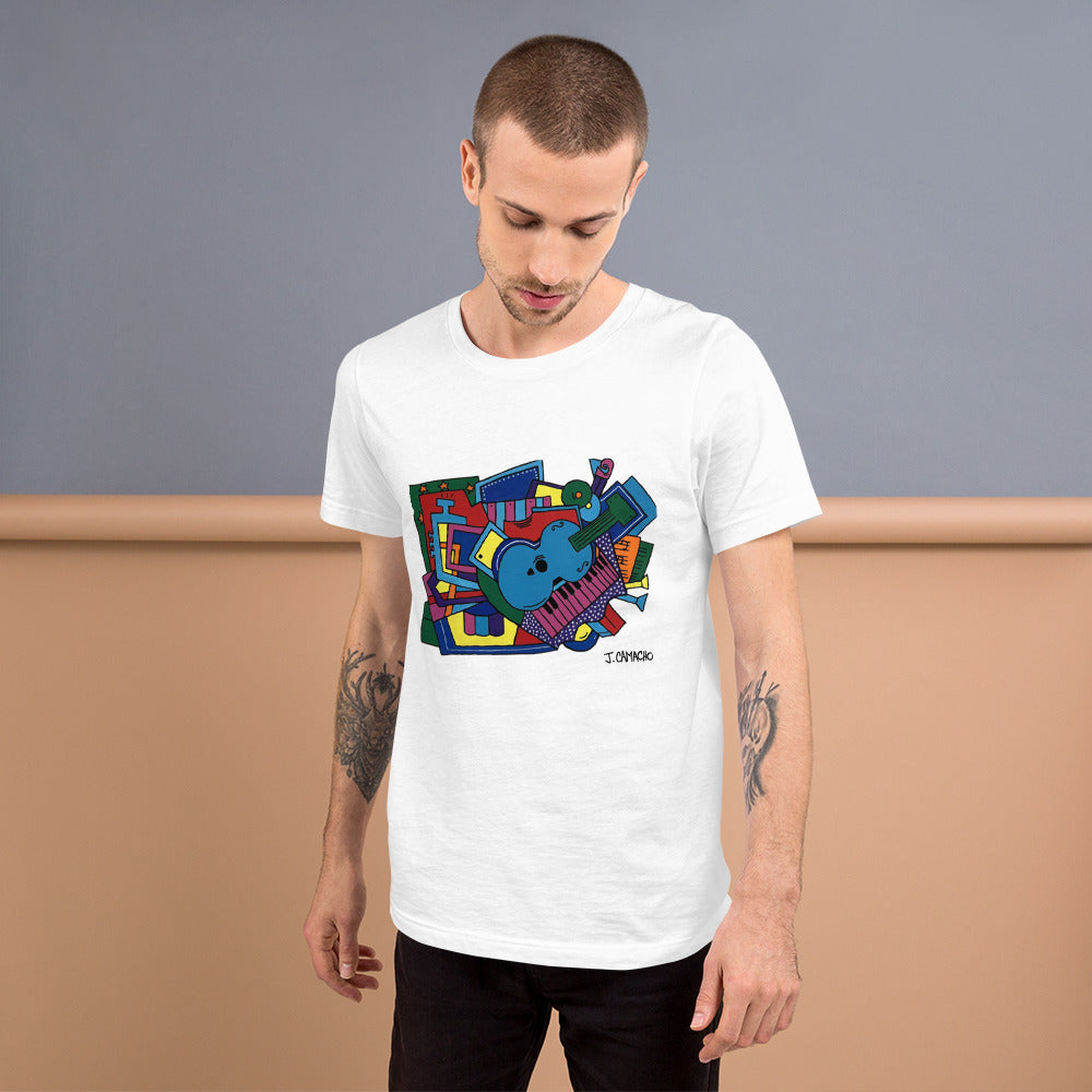 The love of music Unisex t-shirt