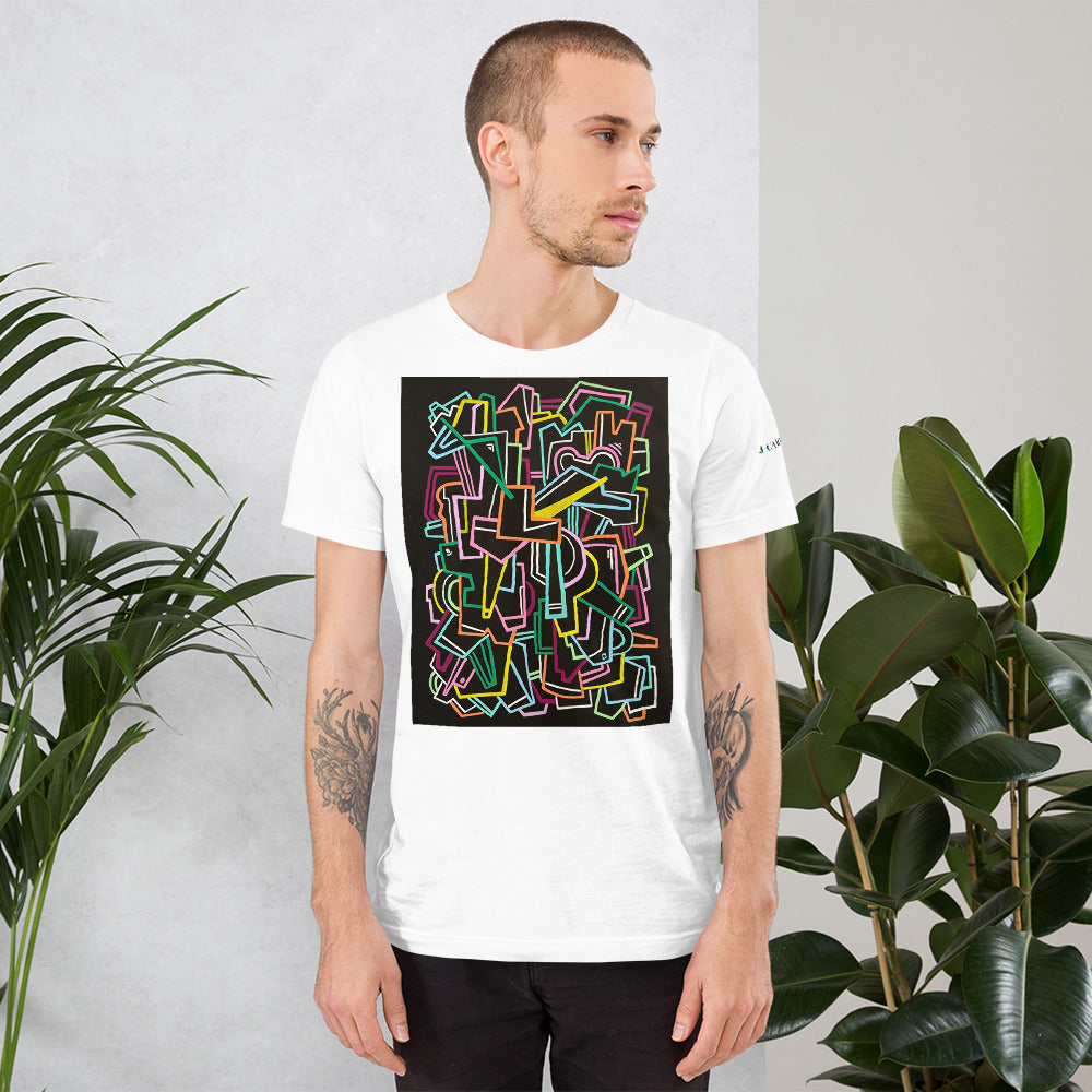 "Melodies of my silhouette" Unisex t-shirt