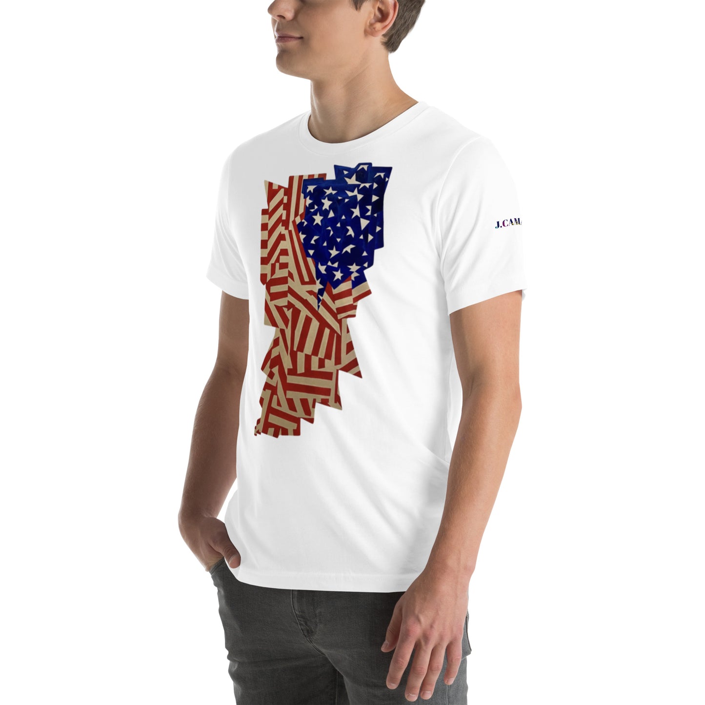 " Liberty and justice for all?" Unisex t-shirt