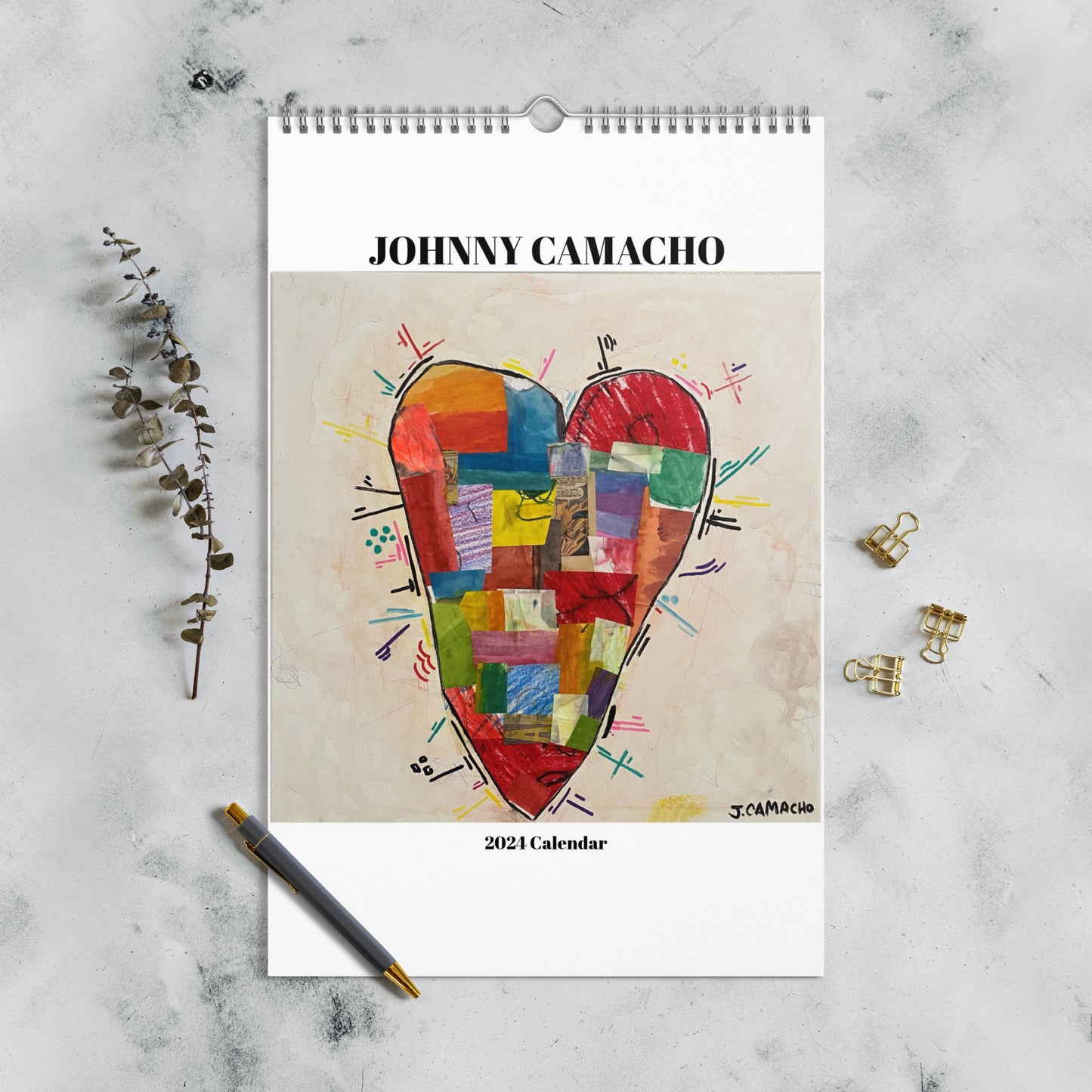 Johnny Camacho Wall calendar (2024)