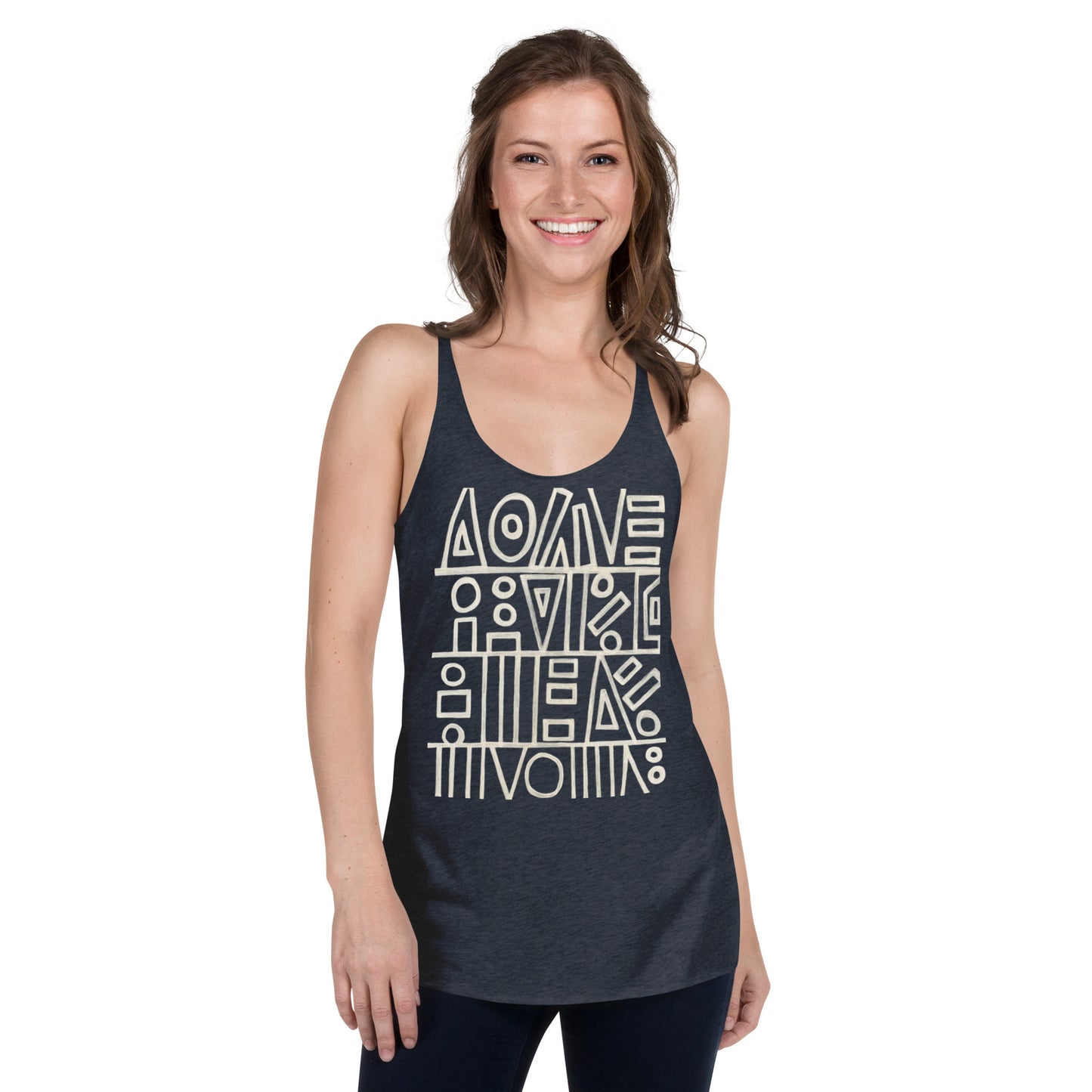 "Symbol of love" Women's Racerback Tank