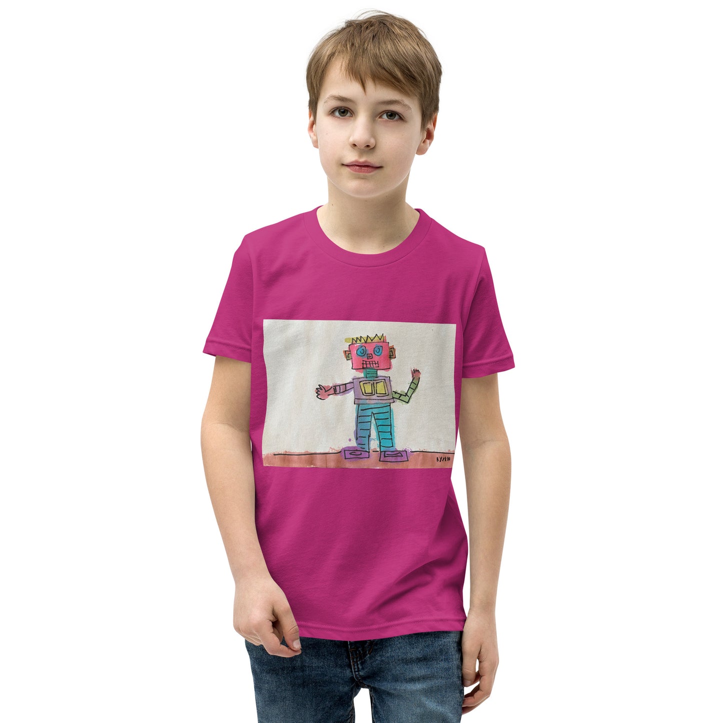 Robot Youth Short Sleeve T-Shirt