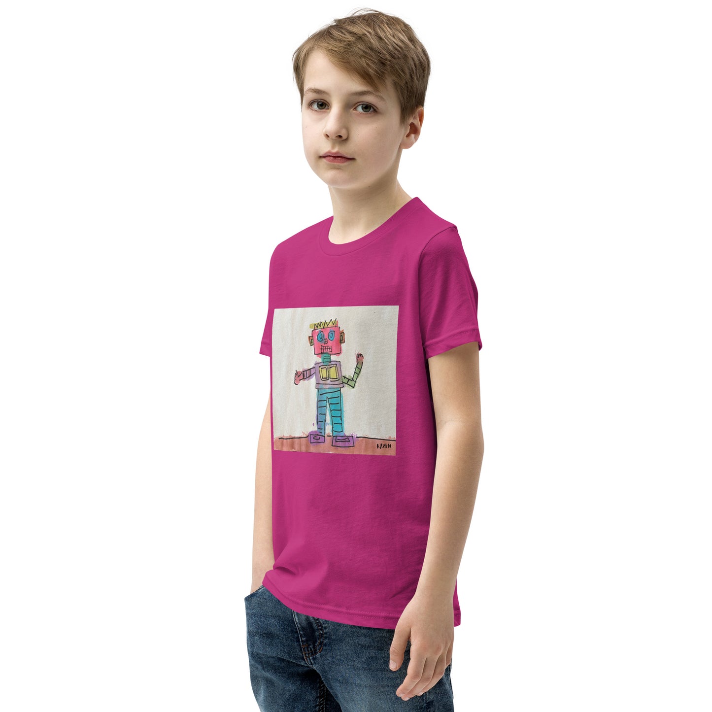 Robot Youth Short Sleeve T-Shirt