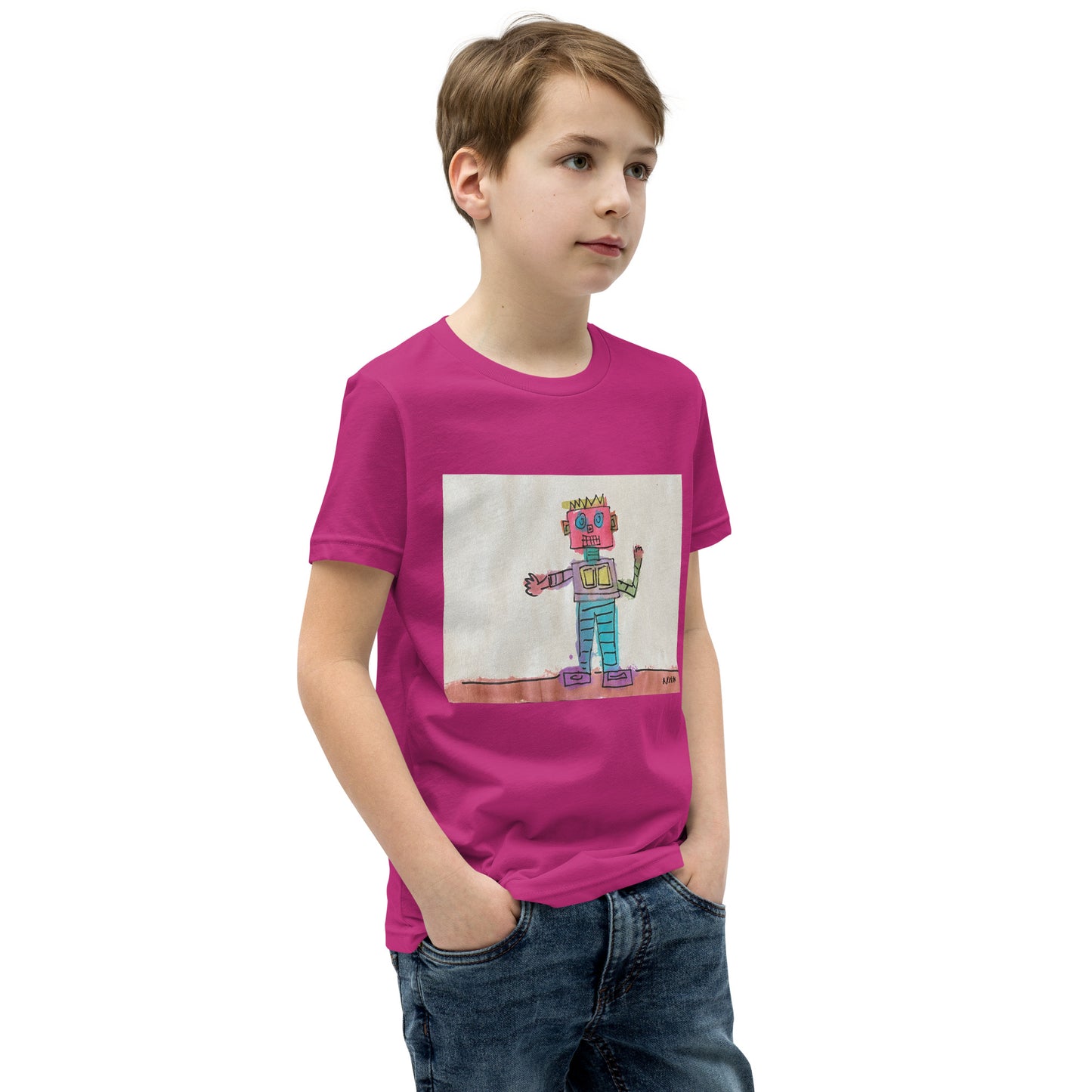 Robot Youth Short Sleeve T-Shirt