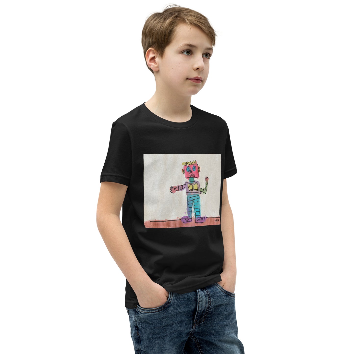 Robot Youth Short Sleeve T-Shirt