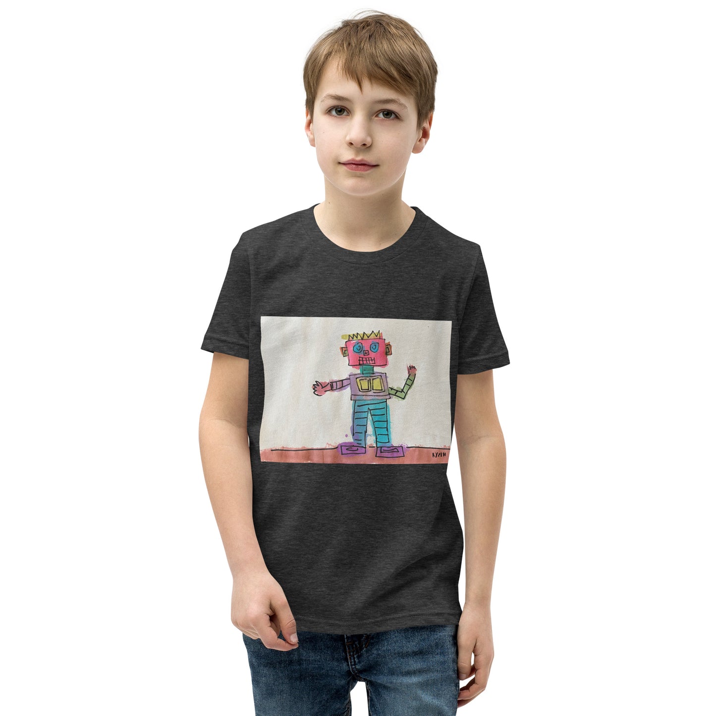 Robot Youth Short Sleeve T-Shirt