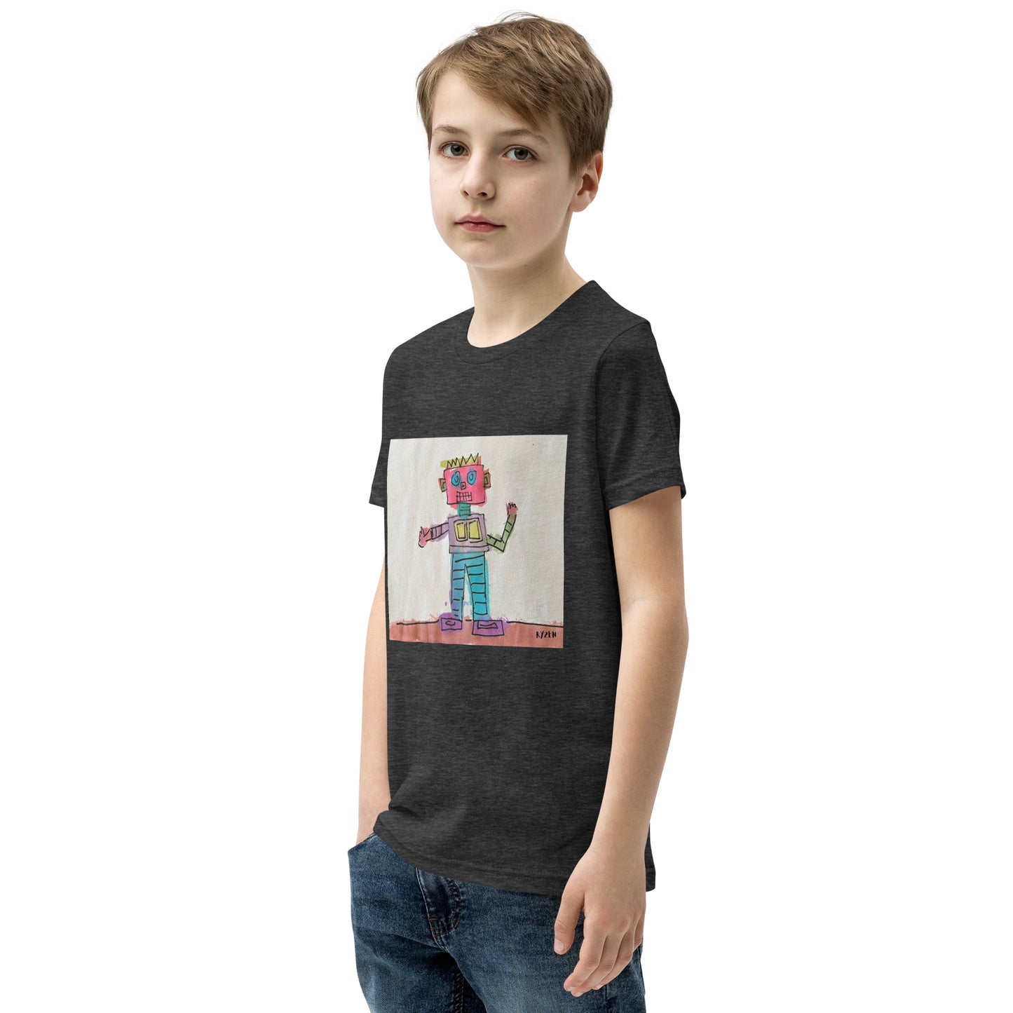 Robot Youth Short Sleeve T-Shirt