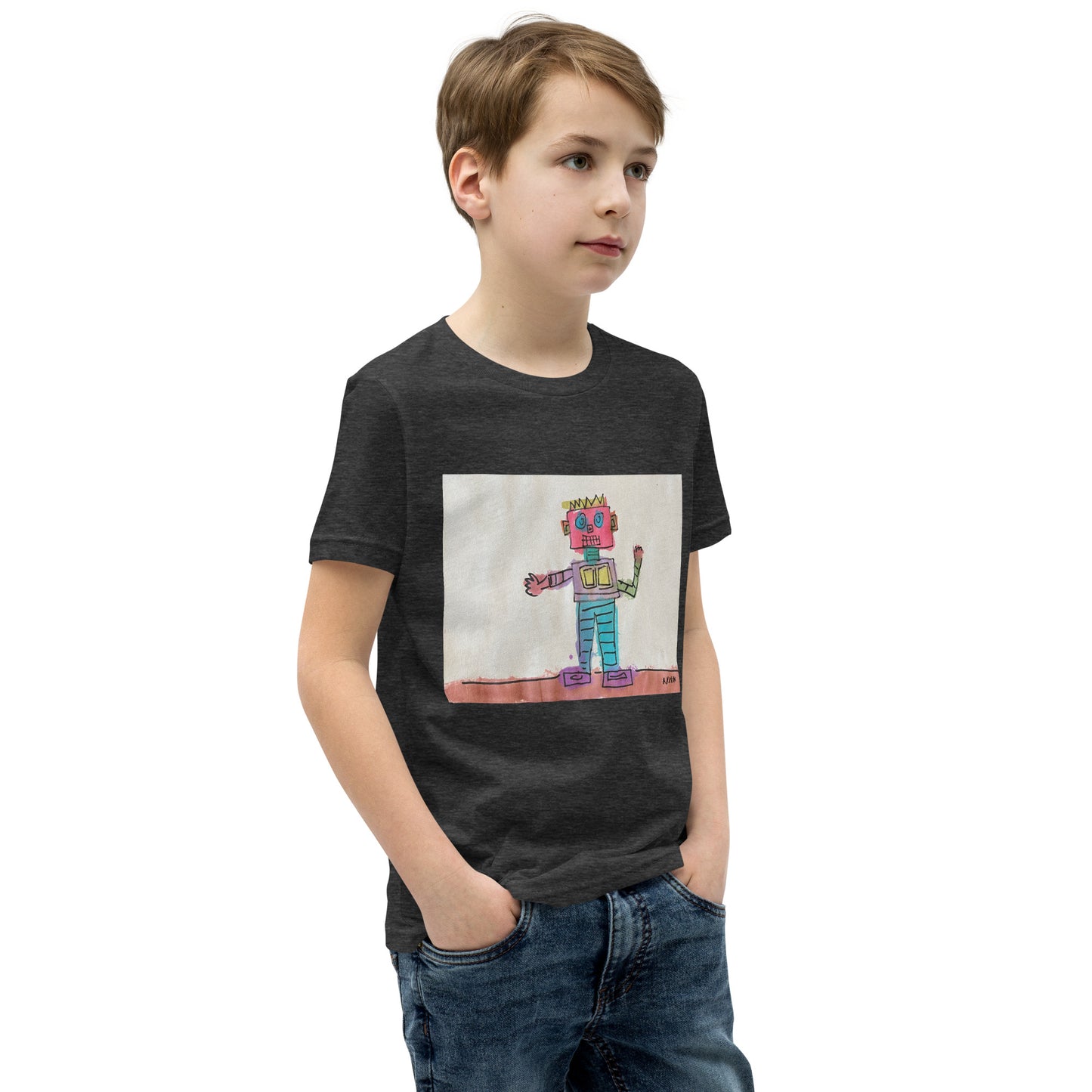 Robot Youth Short Sleeve T-Shirt