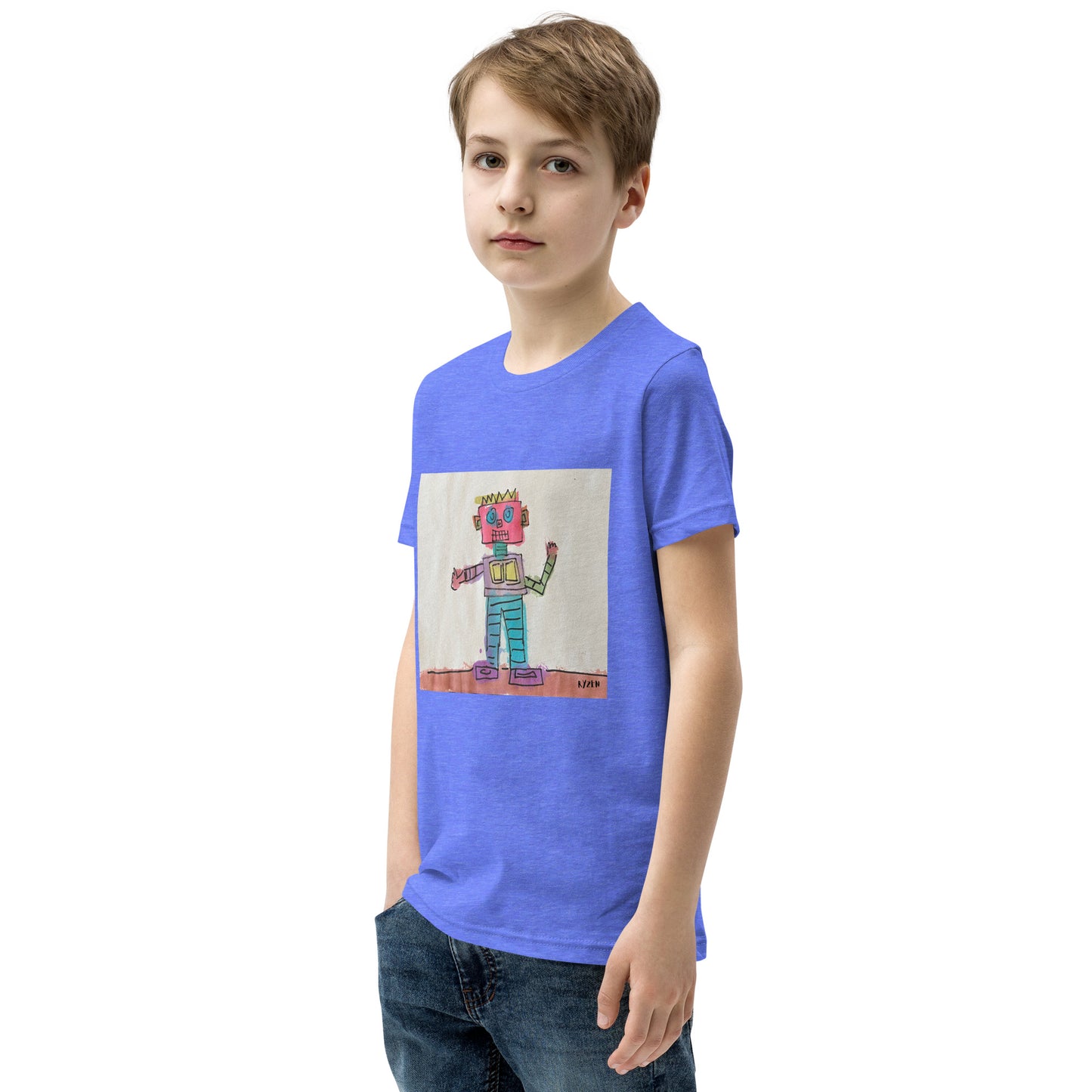 Robot Youth Short Sleeve T-Shirt