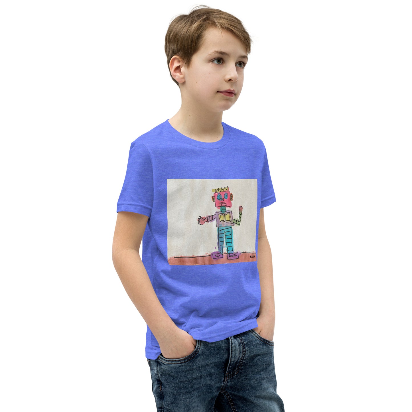 Robot Youth Short Sleeve T-Shirt